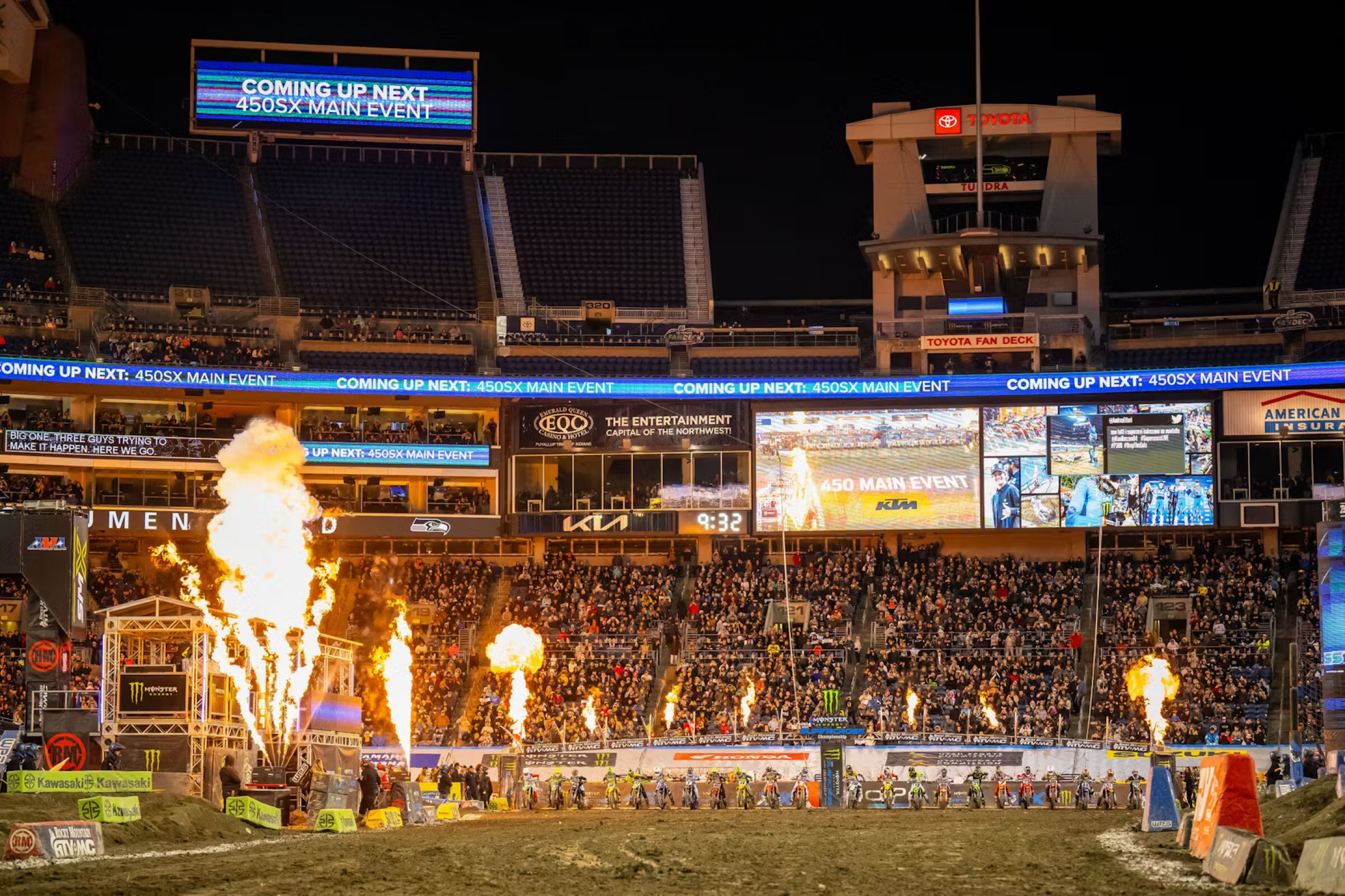 Seattle Supercross Race Day Schedule