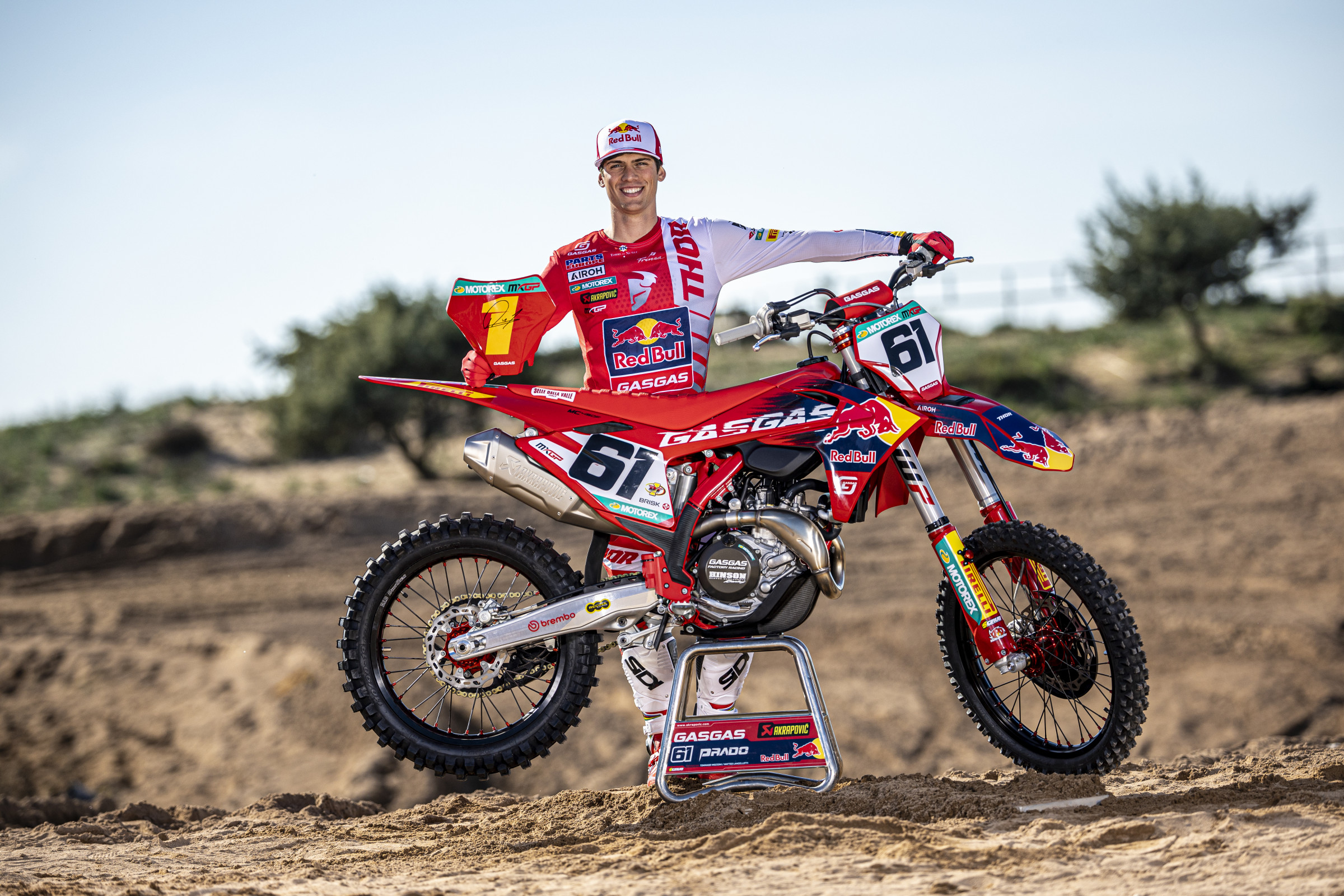 GasGas Celebrates 2023 MXGP World Champion with Special MC 450F Prado ...