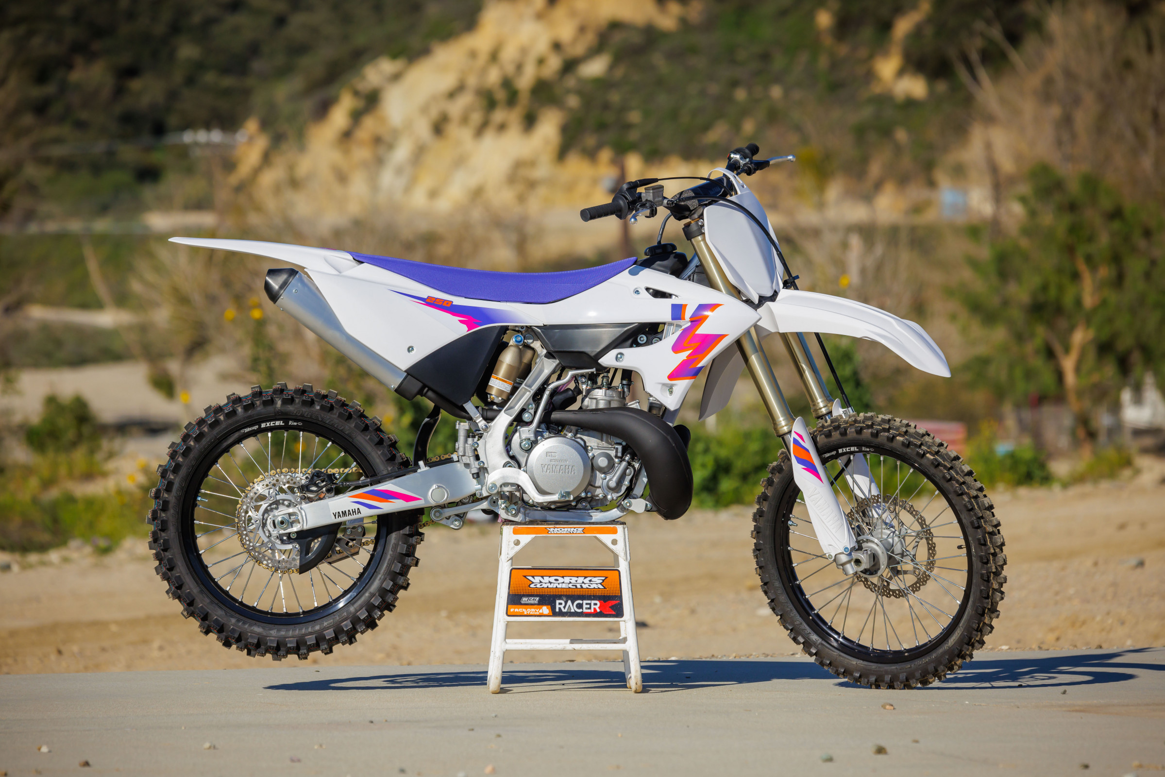 Racer X Films: 2024 Yamaha YZ250 Two-Stroke Bike Intro 