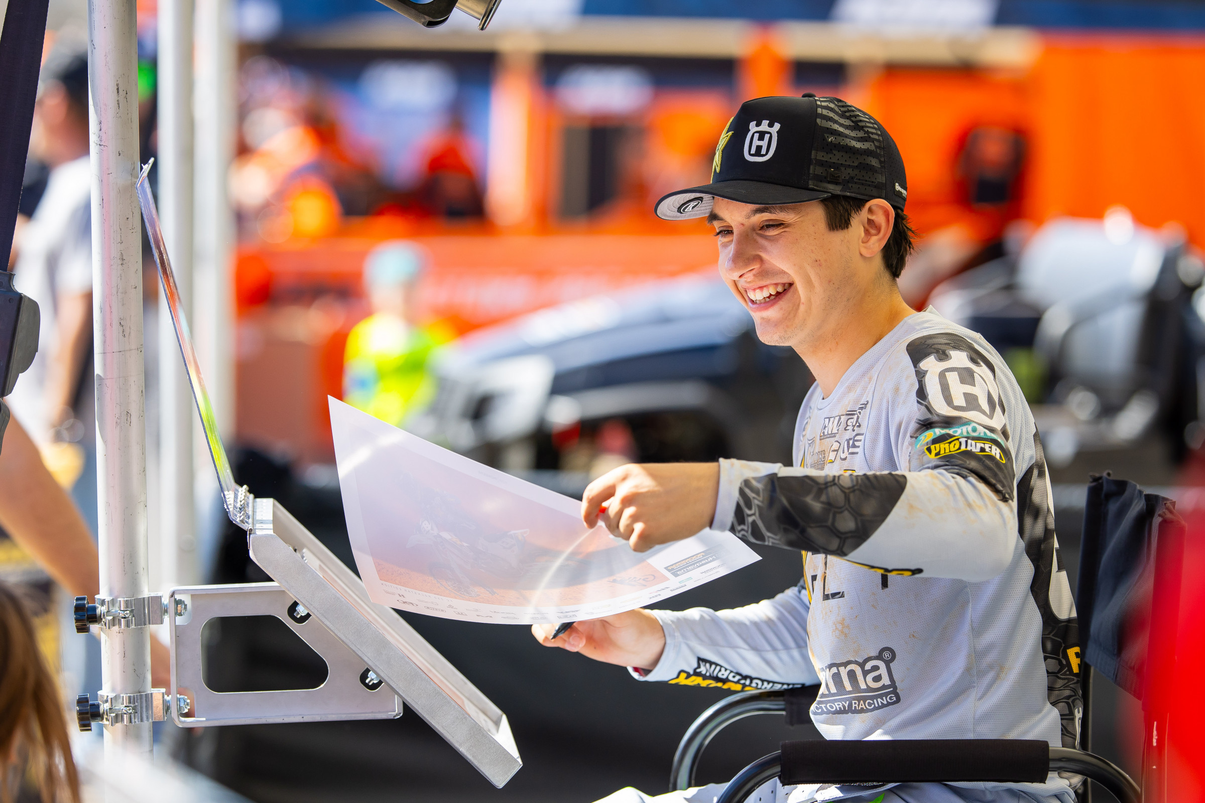 Guillem Farres is still recovering from a broken femur.