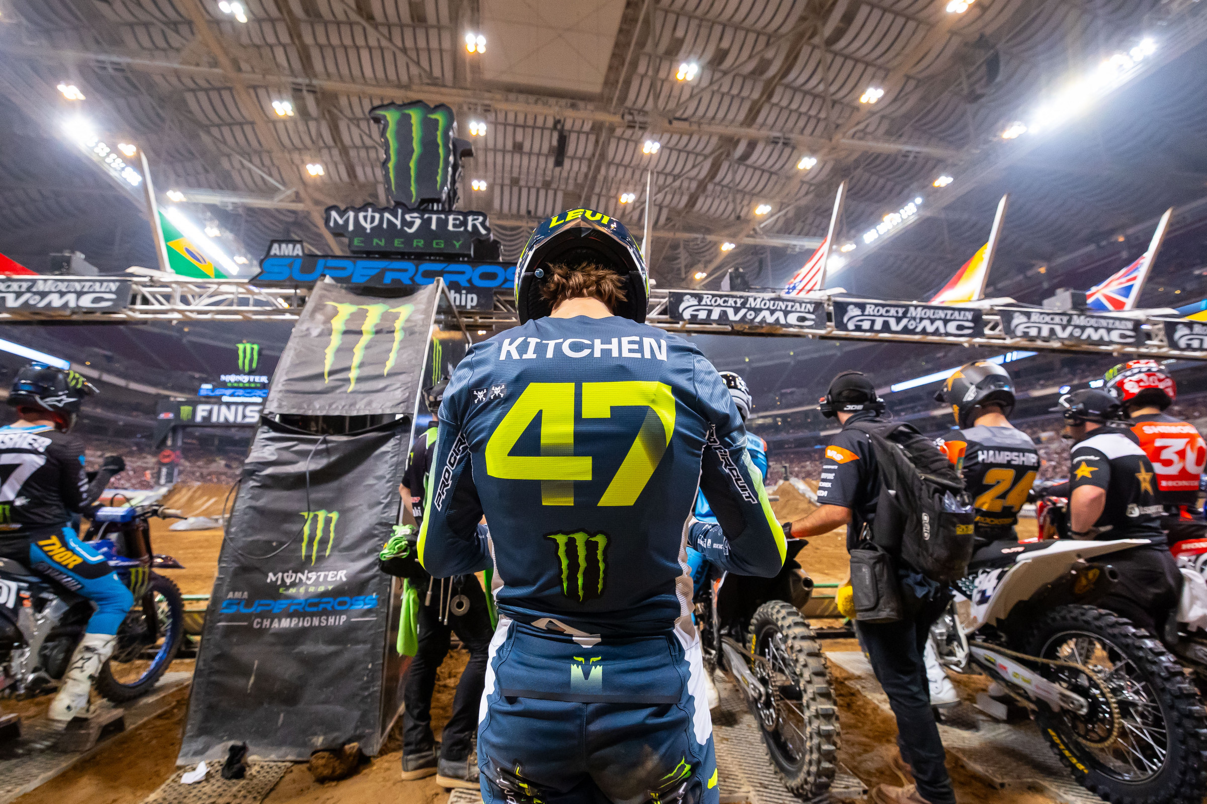 If Kitchen keeps putting in rides like this he's going to be trading that #47 in for a #1 soon.