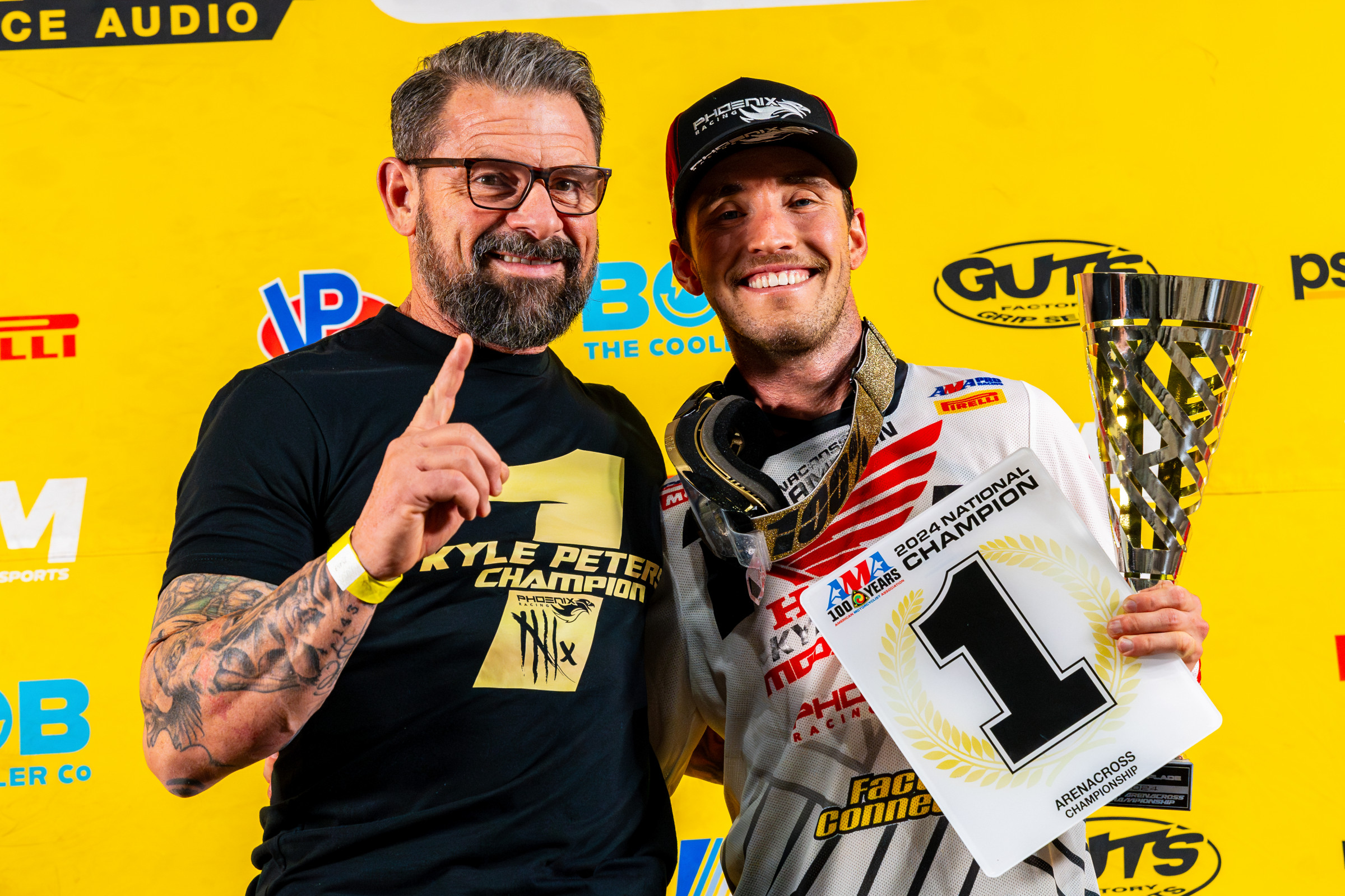 Kyle Peters Ties AMA Arenacross Record with Fifth-Consecutive ...