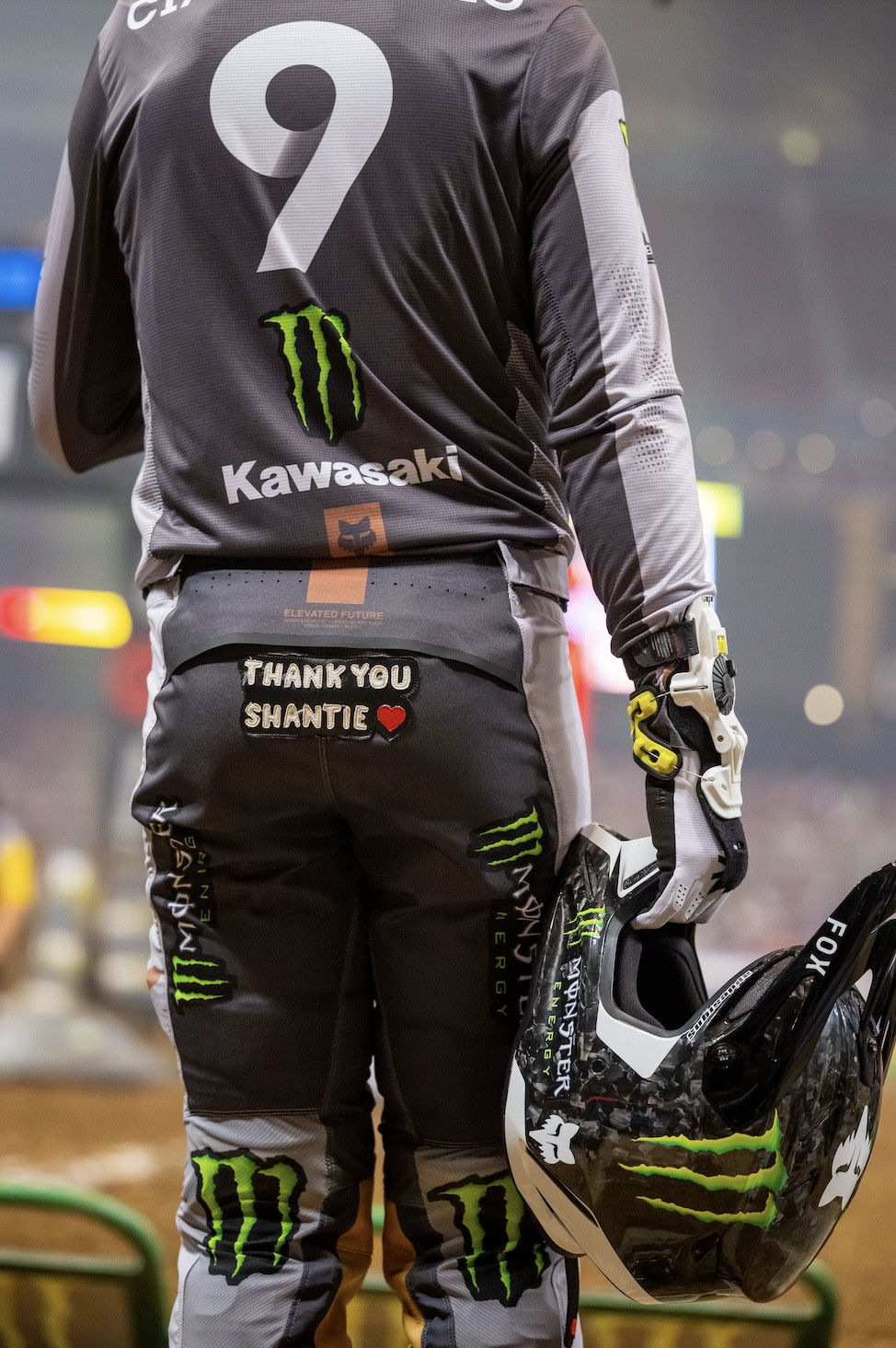 Adam Cianciarulo's butt patch in St. Louis.