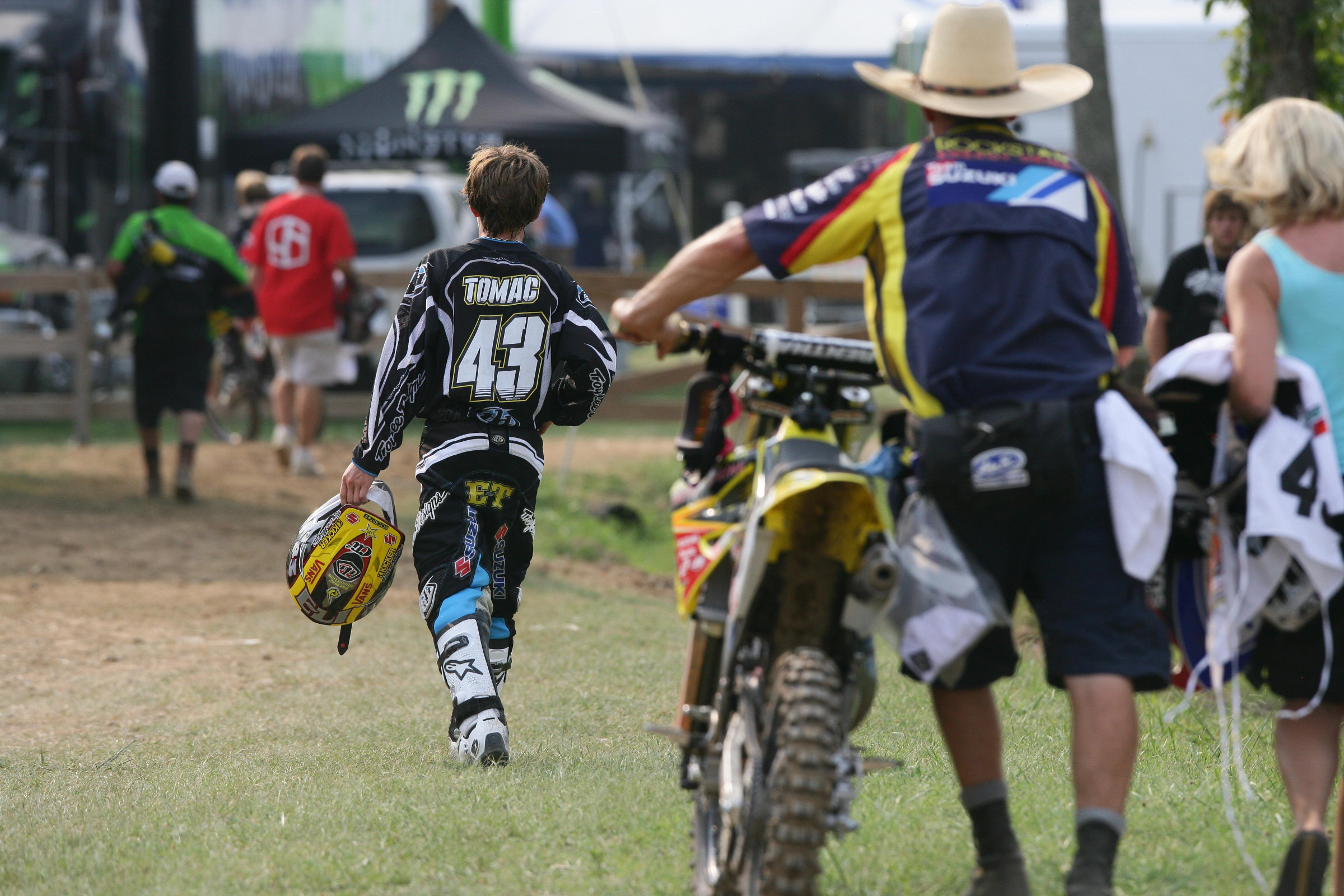 Eli Tomac at Loretta Lynn's in 2007.