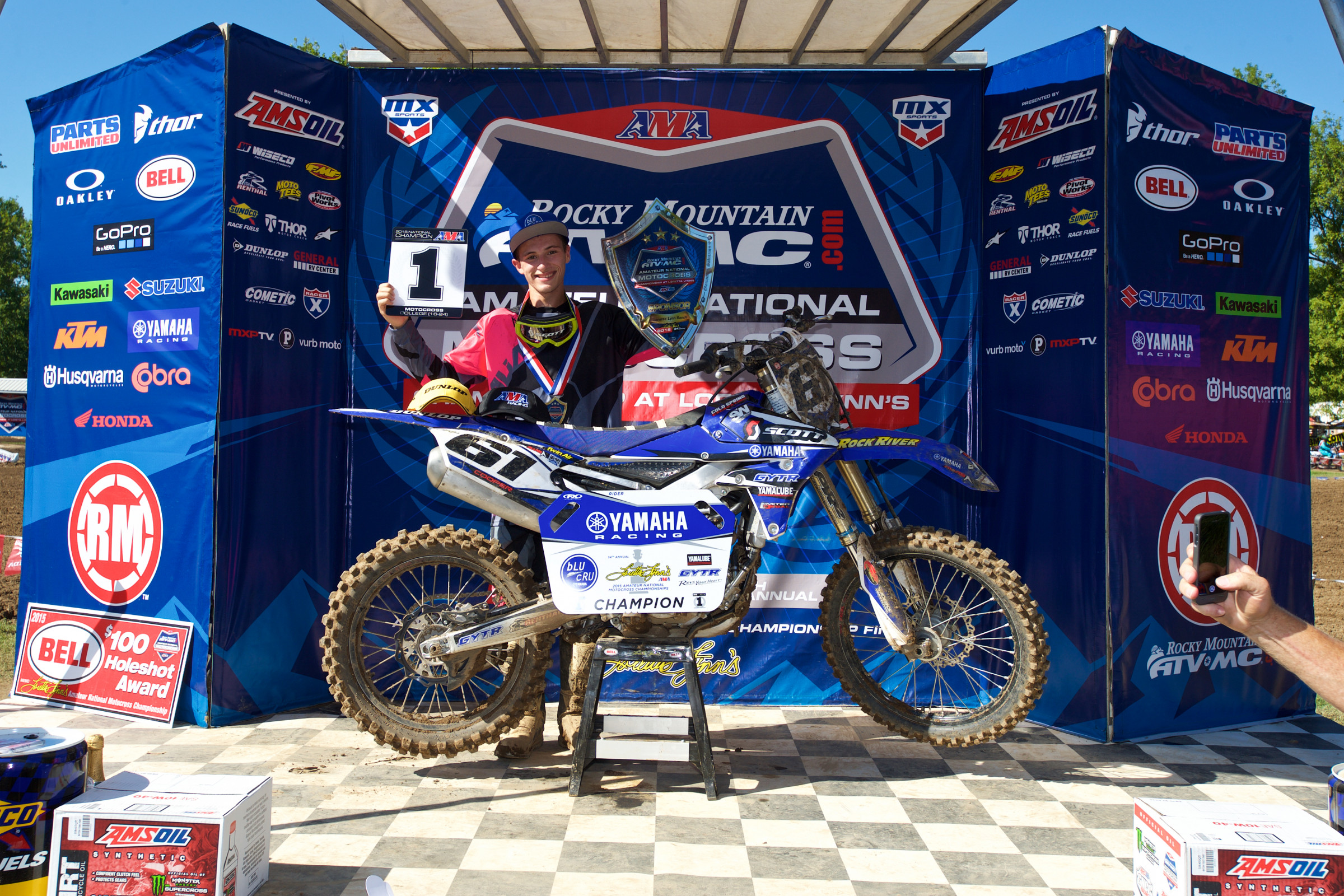 Justin Cooper at Loretta Lynn's in 2015.