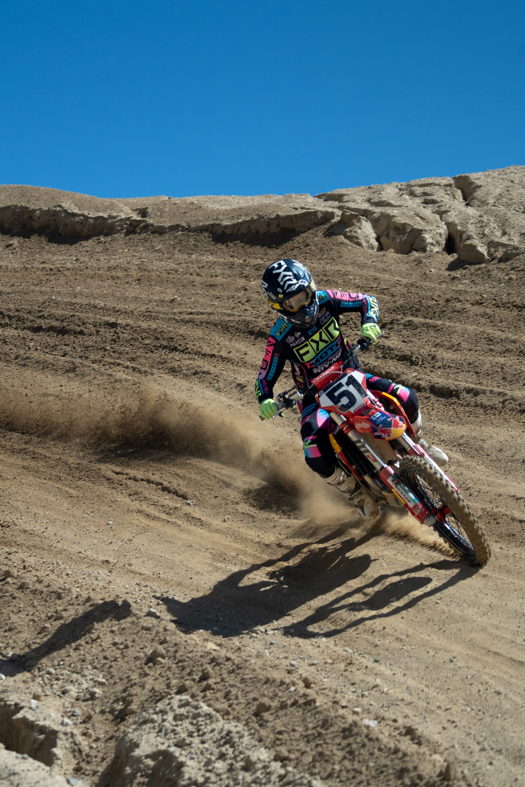 Kris Keefer on the 2024 GasGas MC 450F Factory Edition.