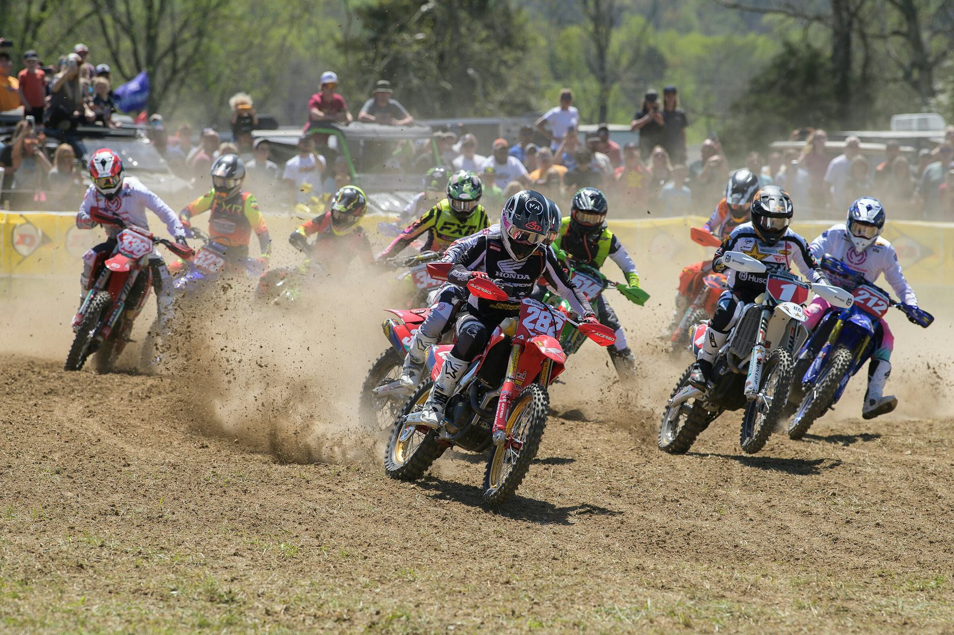 The $250 Steel City Medical Center holeshot award went to Michael Witkowski (Phoenix Racing Honda) to start the day.