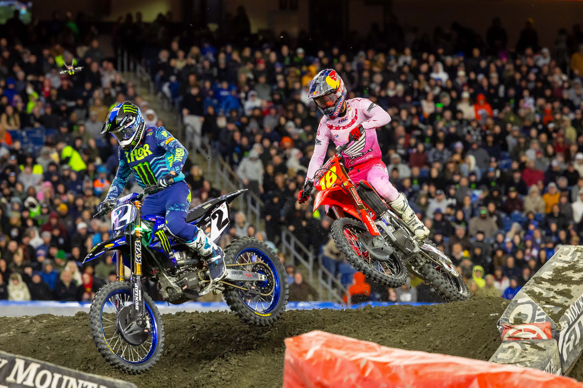 Webb and Lawrence Tied in Points After Foxborough - Racer X