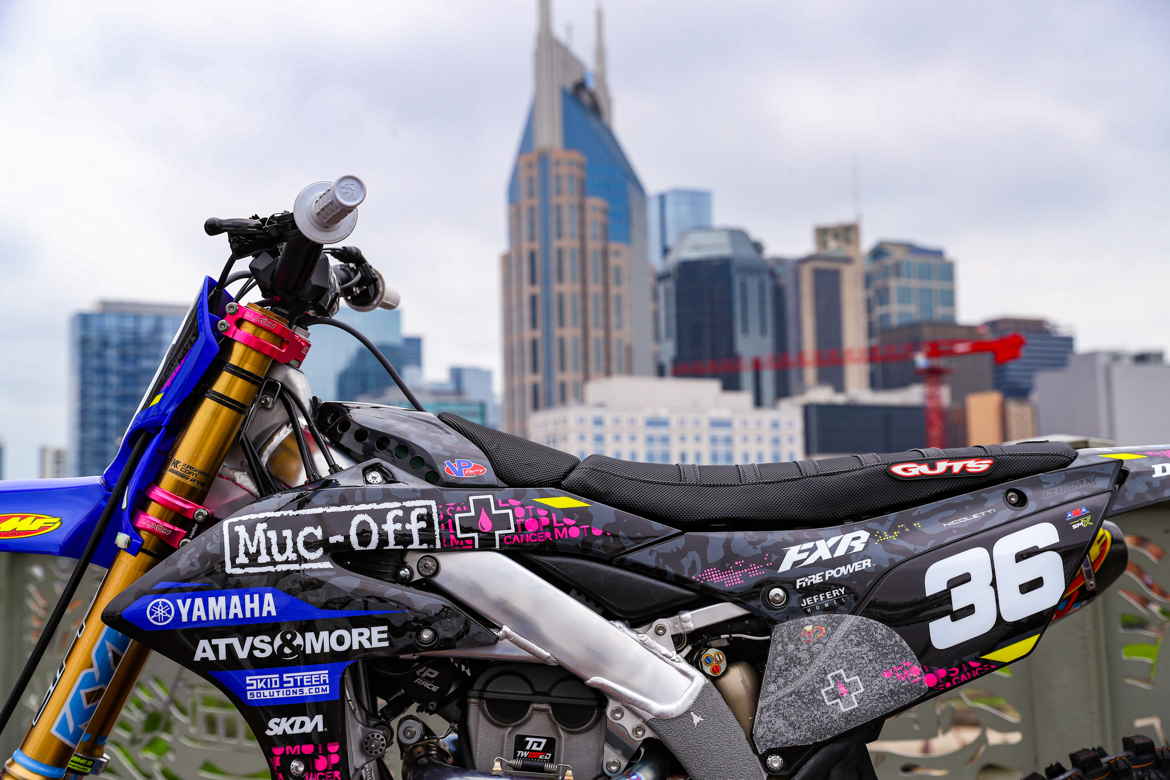 Phil Nicoletti's Yamaha YZ250F.