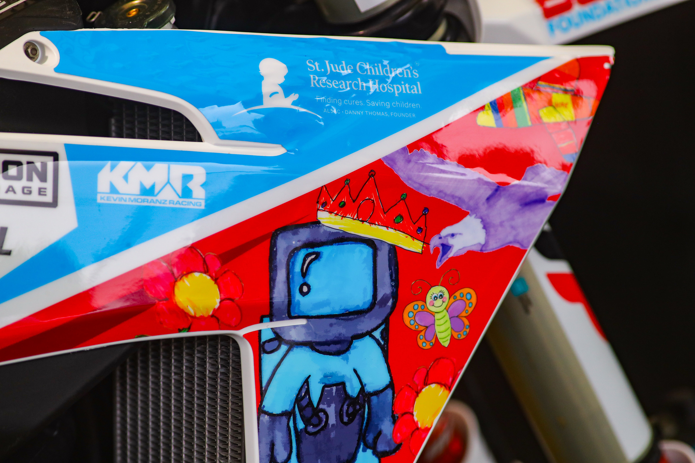 Kevin Moranz's KTM 450 SX-F.