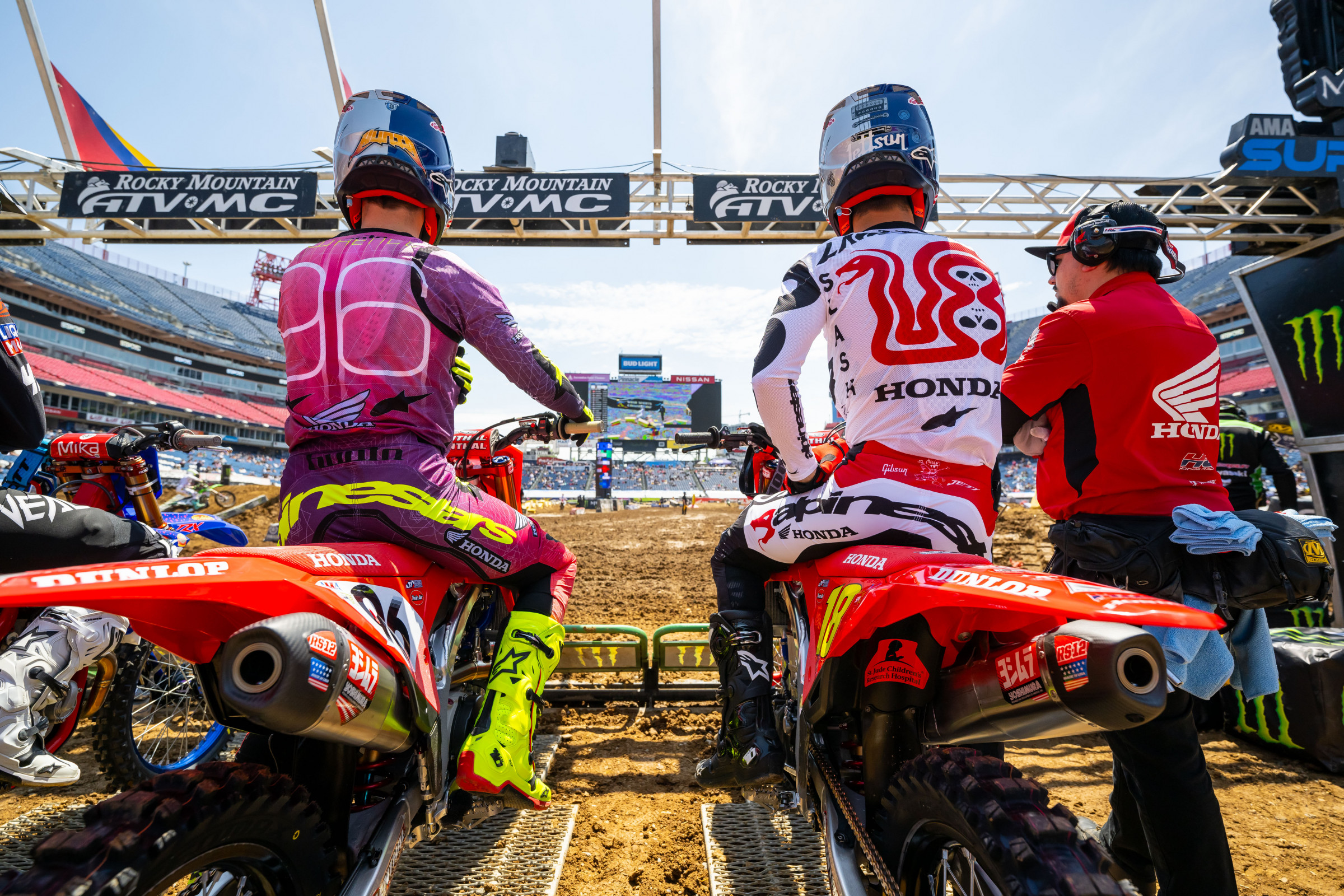 Hunter and Jett Lawrence