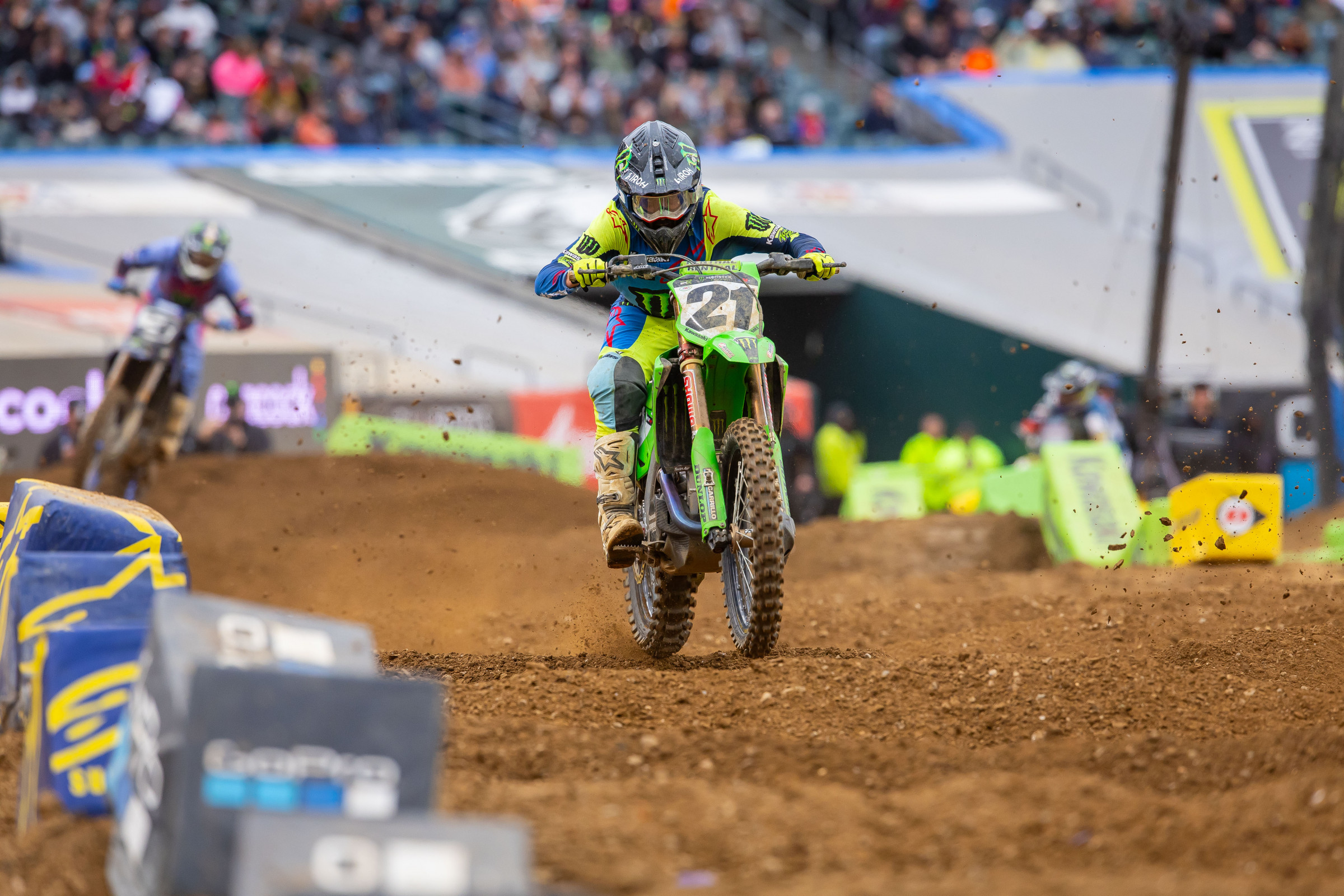 Jason Anderson after finally getting around Eli Tomac in the main event. 