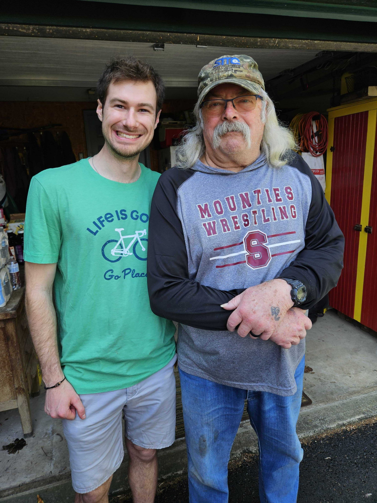 Current generation and the old generation of recording moto history.