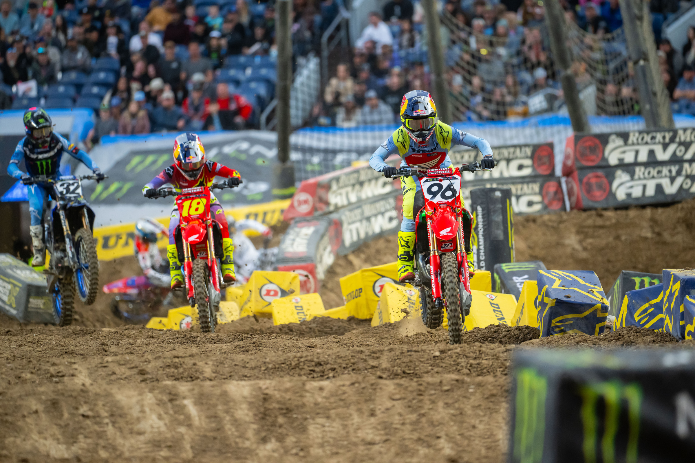 Hunter leading Jett.