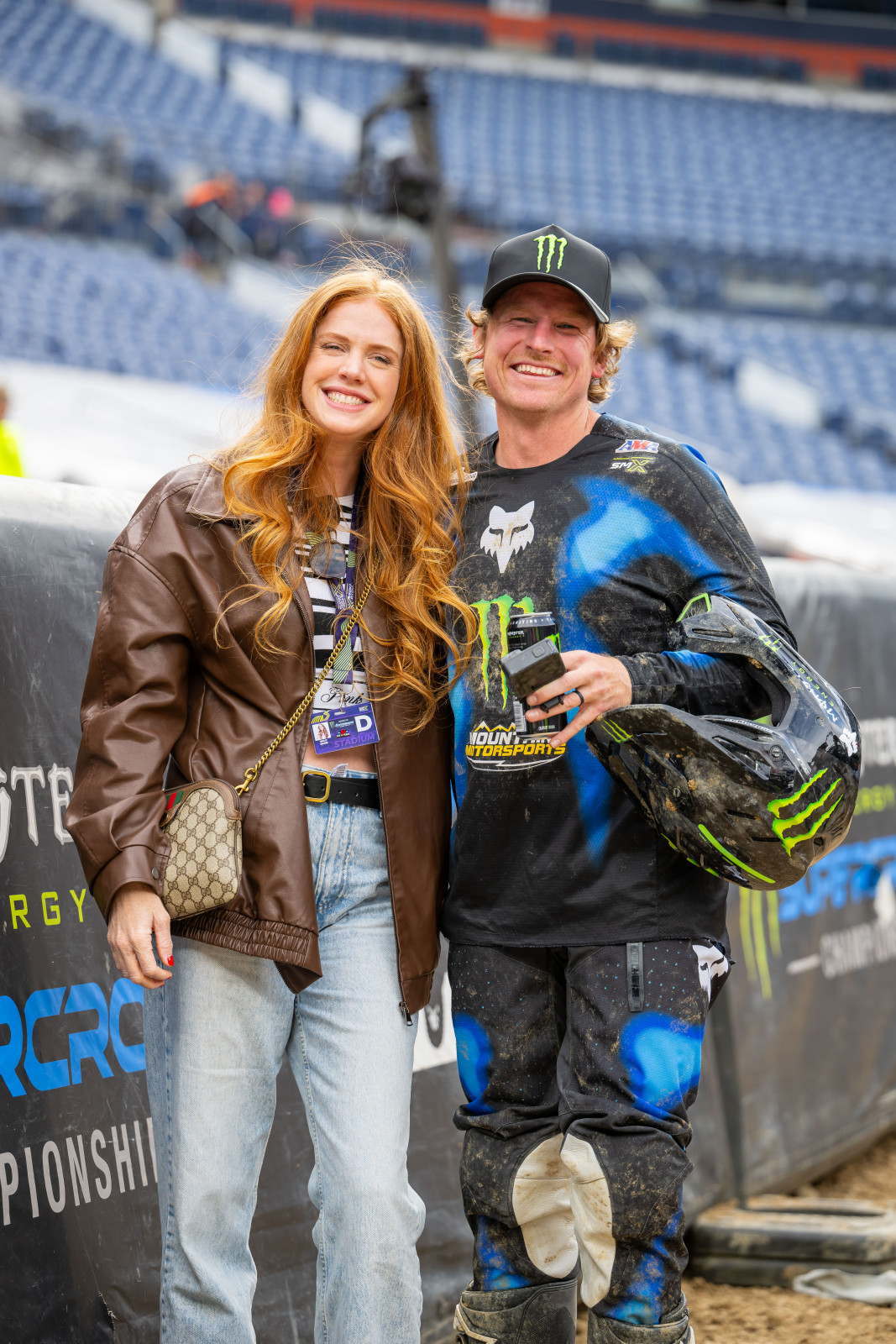 Josh Hill and his wife Molly.