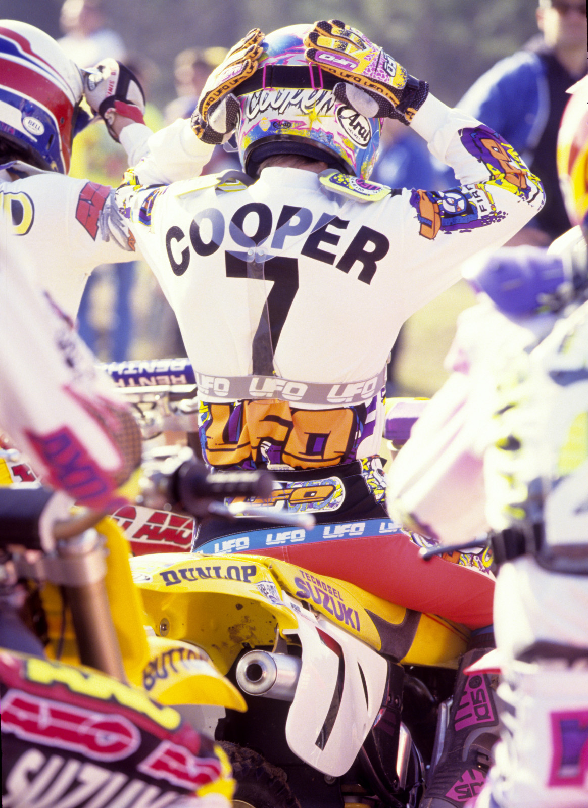 Nobody came closer to winning AMA Supercross races, but not having won one, than Guy Cooper. Multiple times he led races into the final lap only to have it come undone!