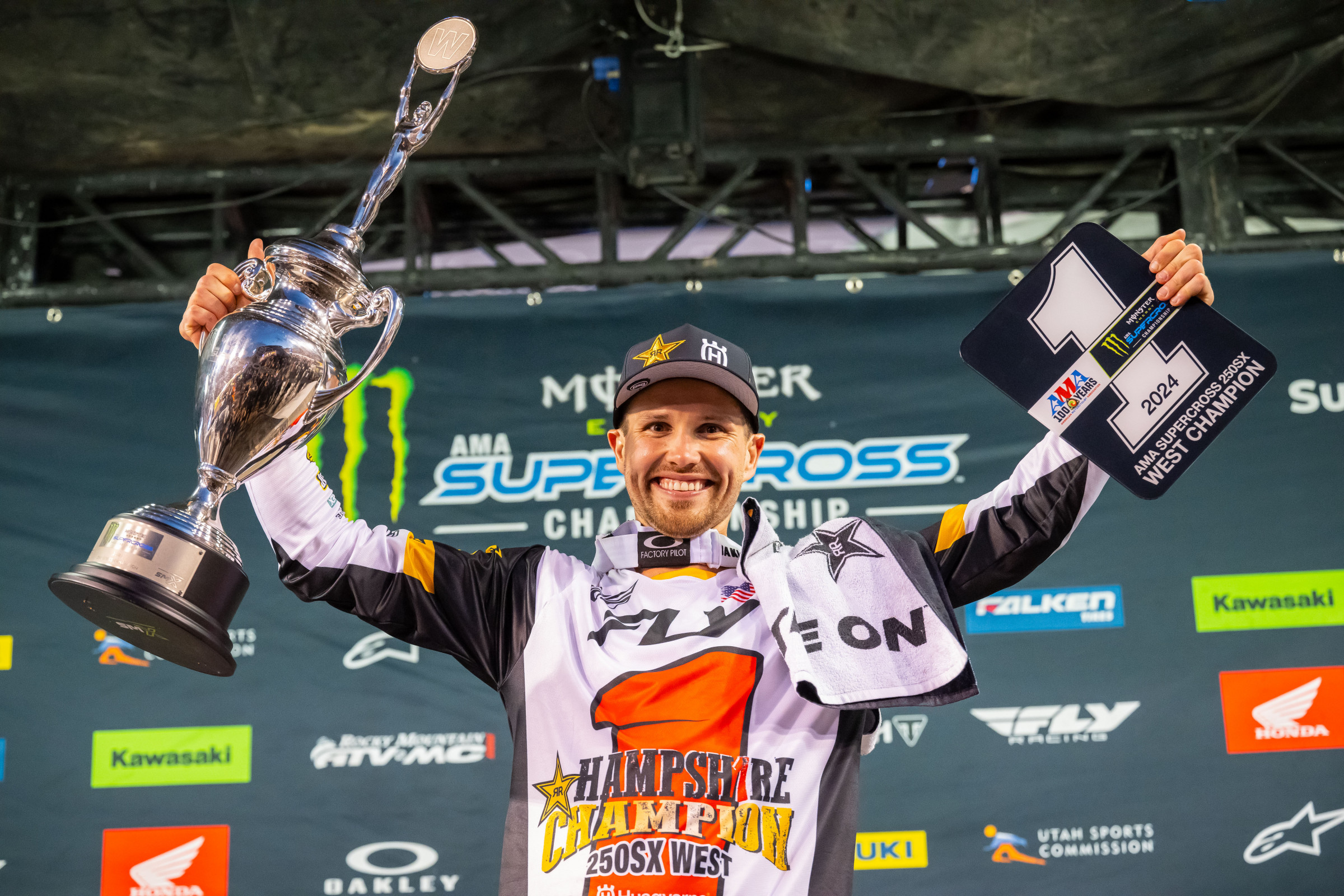 2024 250SX West Region Champion, RJ Hampshire (Husqvarna)