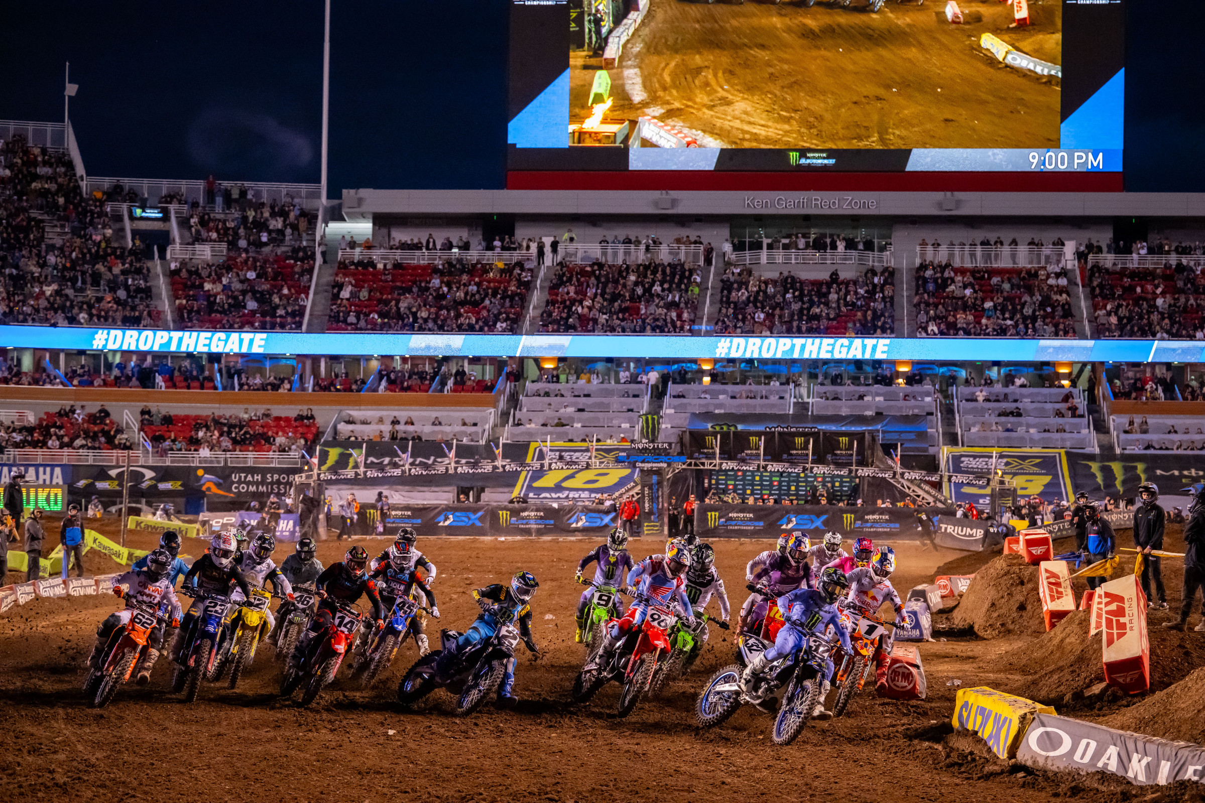 Watch 2024 Salt Lake City SX 250SX & 450SX Video Highlights & Results