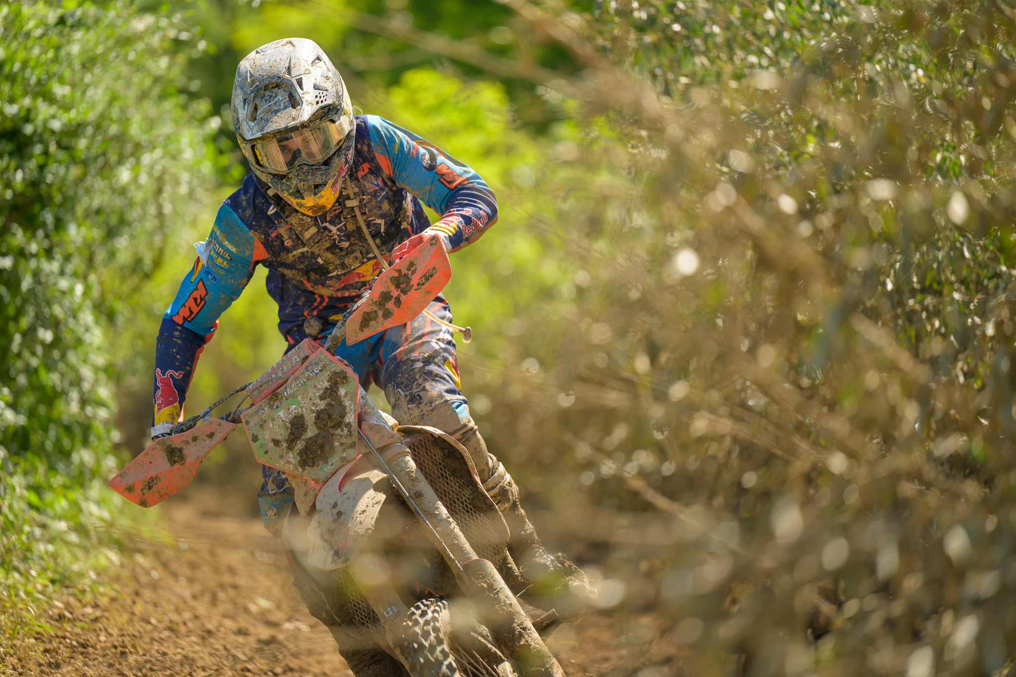 Gus Riordan was third behind AmPro Yamaha's Liam Draper.