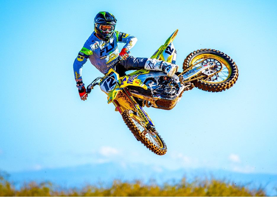 Shane McElrath (12) looks to take his motocross season to the next level in 2024.