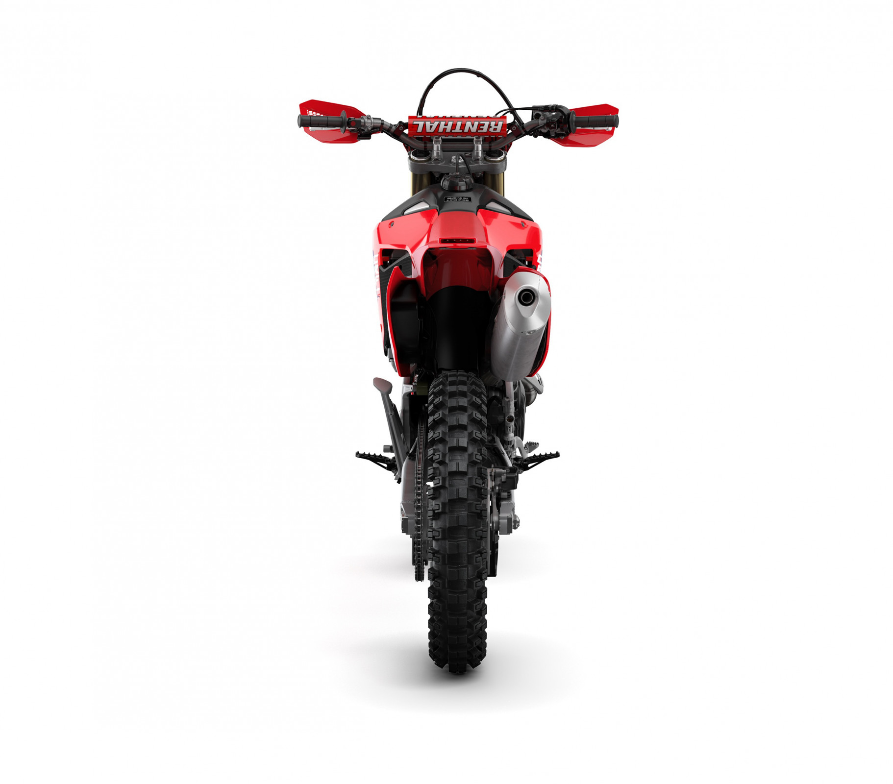 25 Honda CRF450X_Red_rear