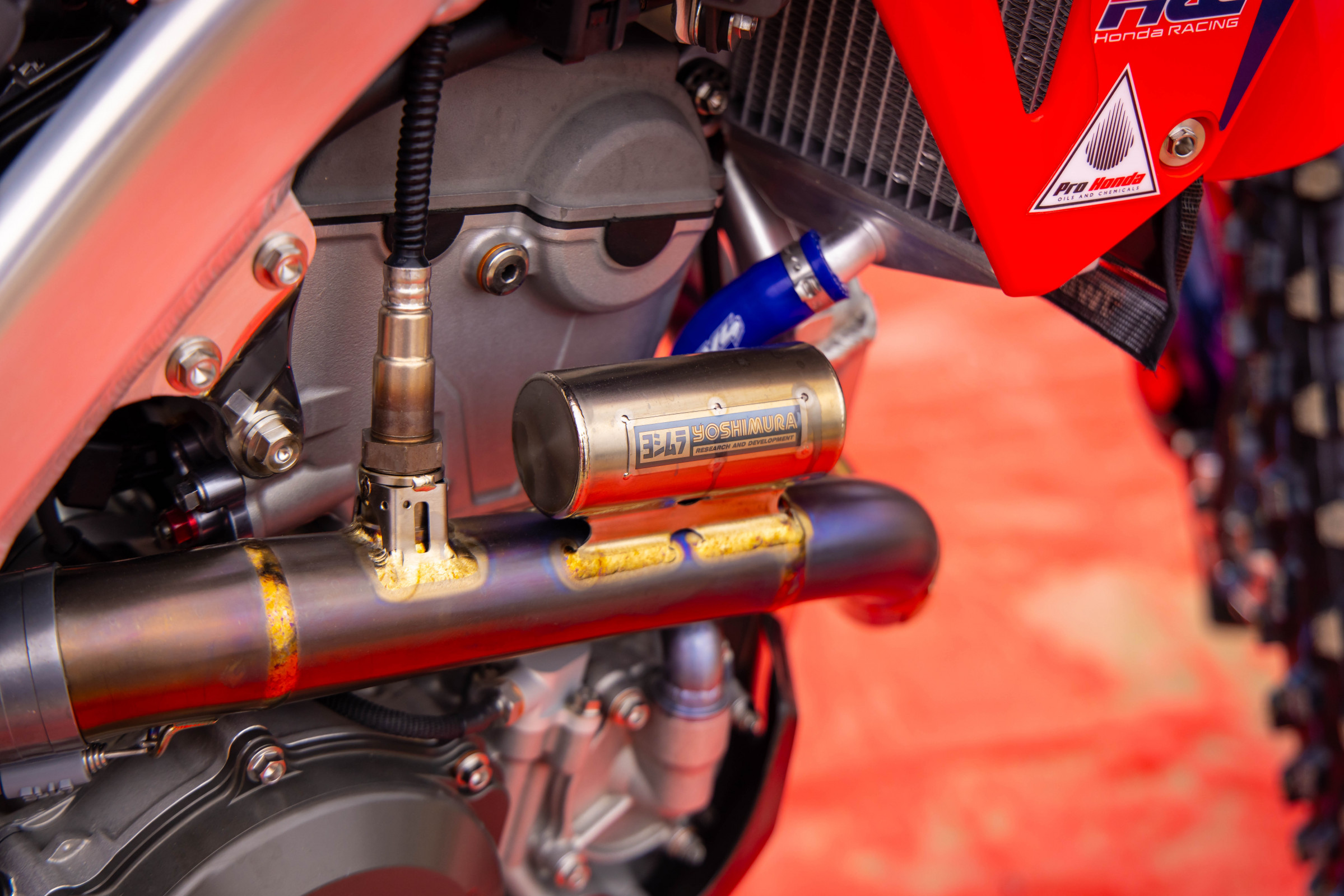 Chance Hymas' 2024 Honda CRF250R.