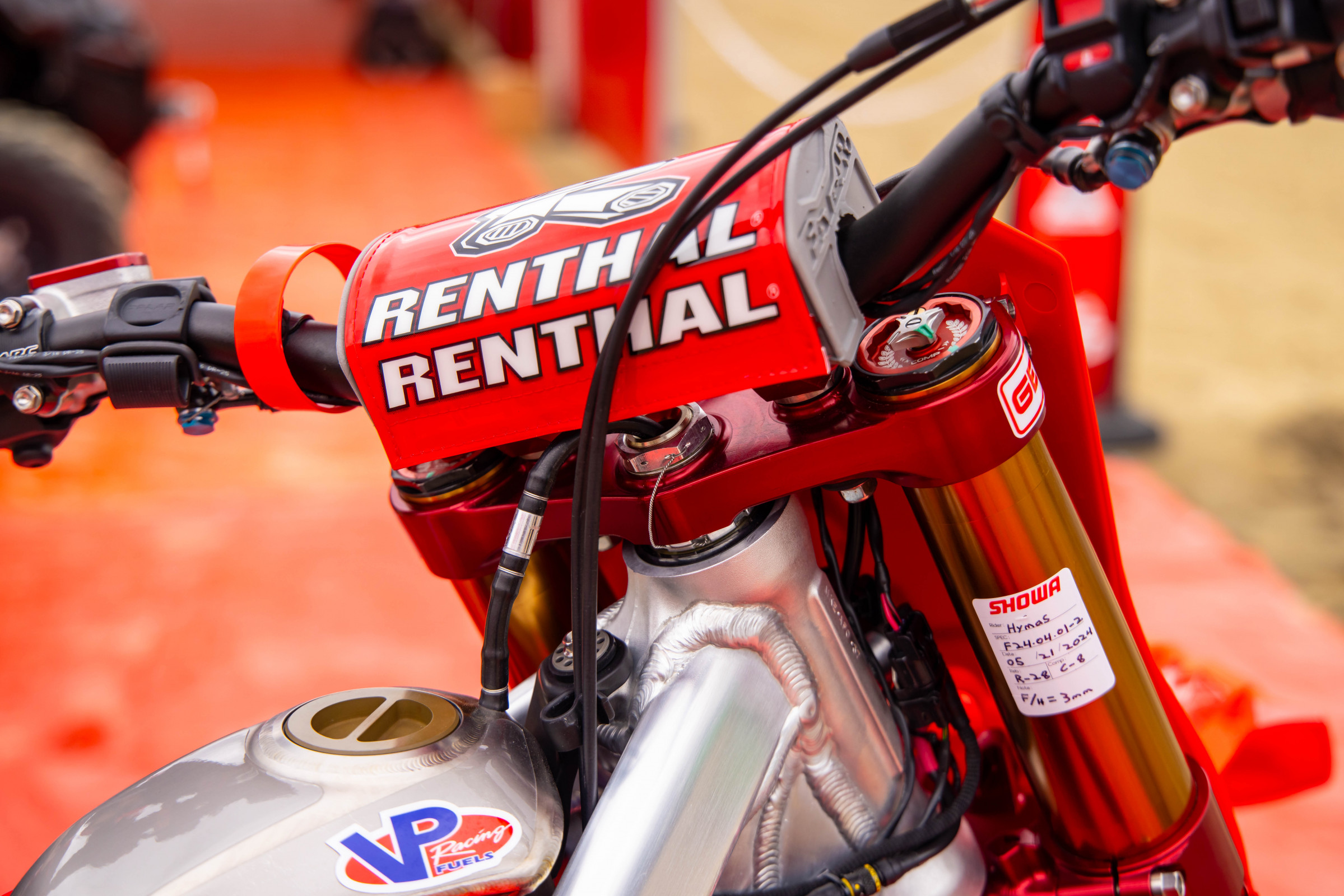 Chance Hymas' 2024 Honda CRF250R.