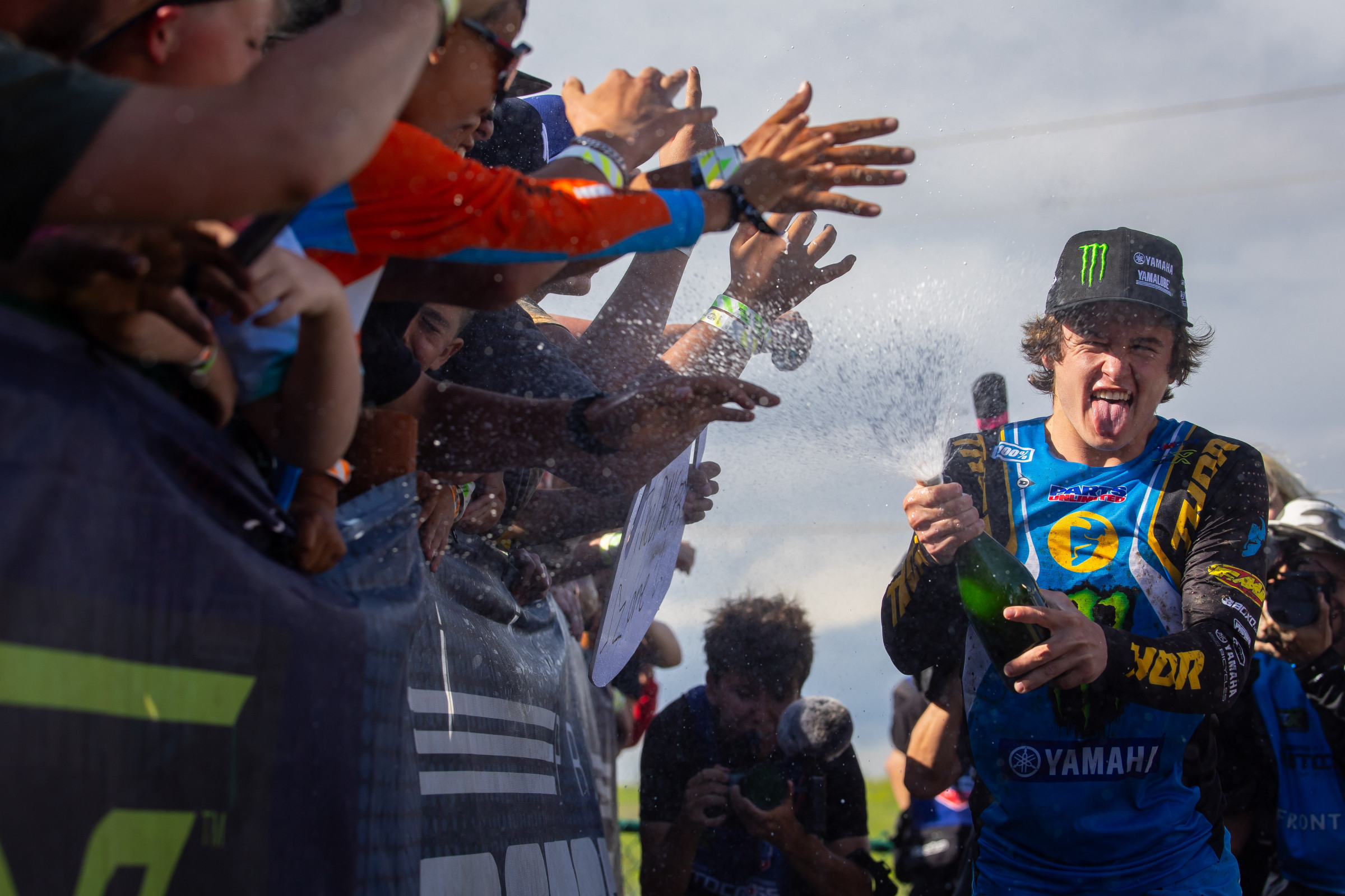 Three straight races, three straight overall wins.