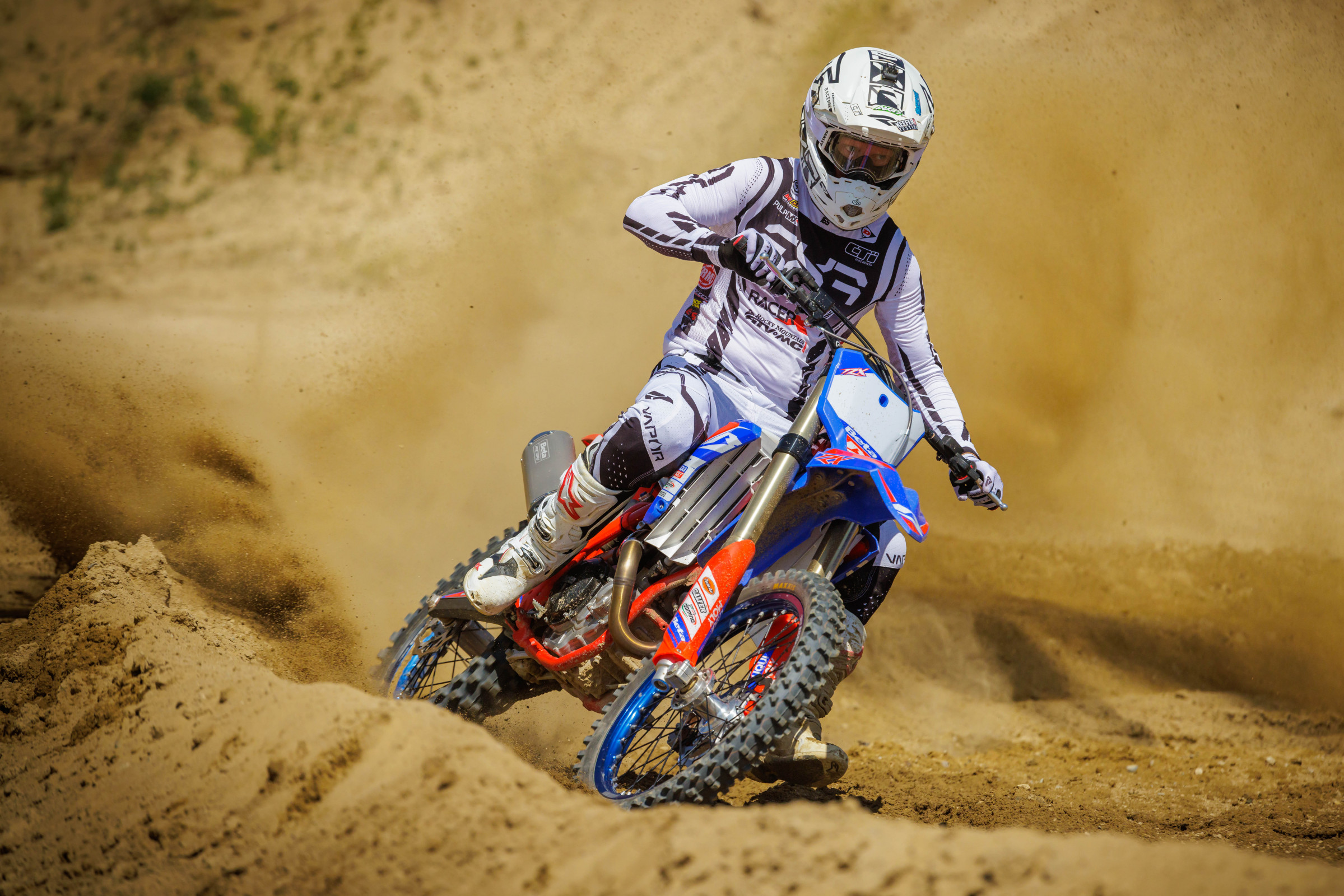 Kris Keefer on the 2024 Beta 450 RX.