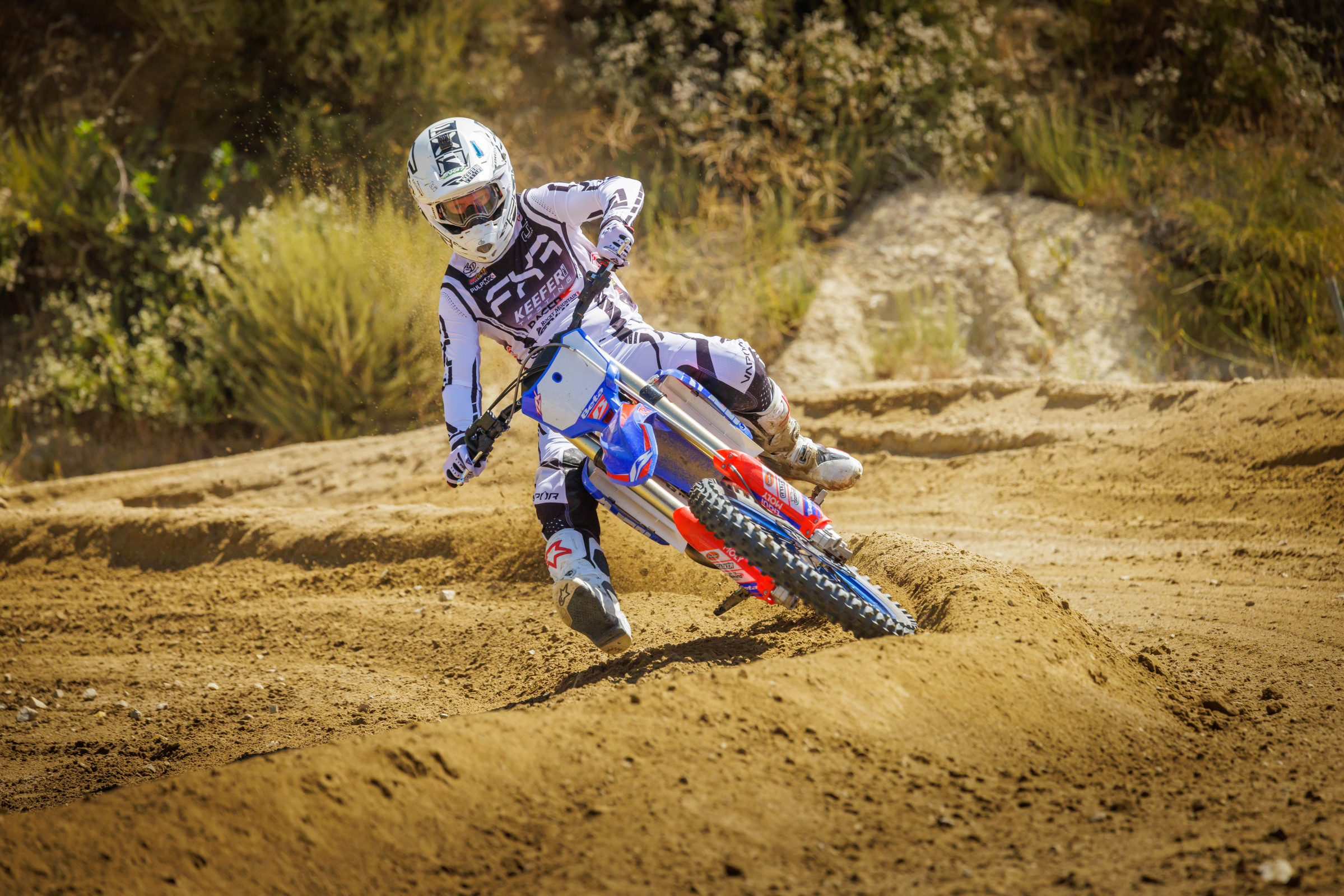 Kris Keefer on the 2024 Beta 450 RX.