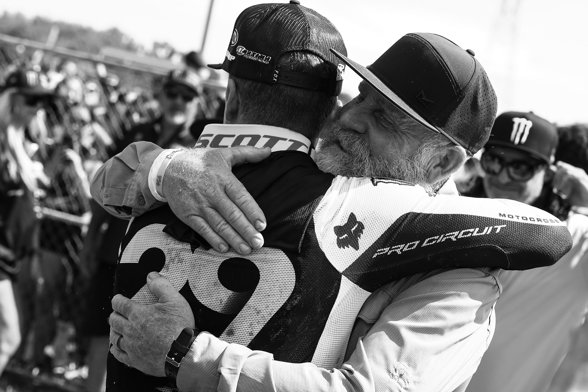 Ty Masterpool with his dad, Jerry.