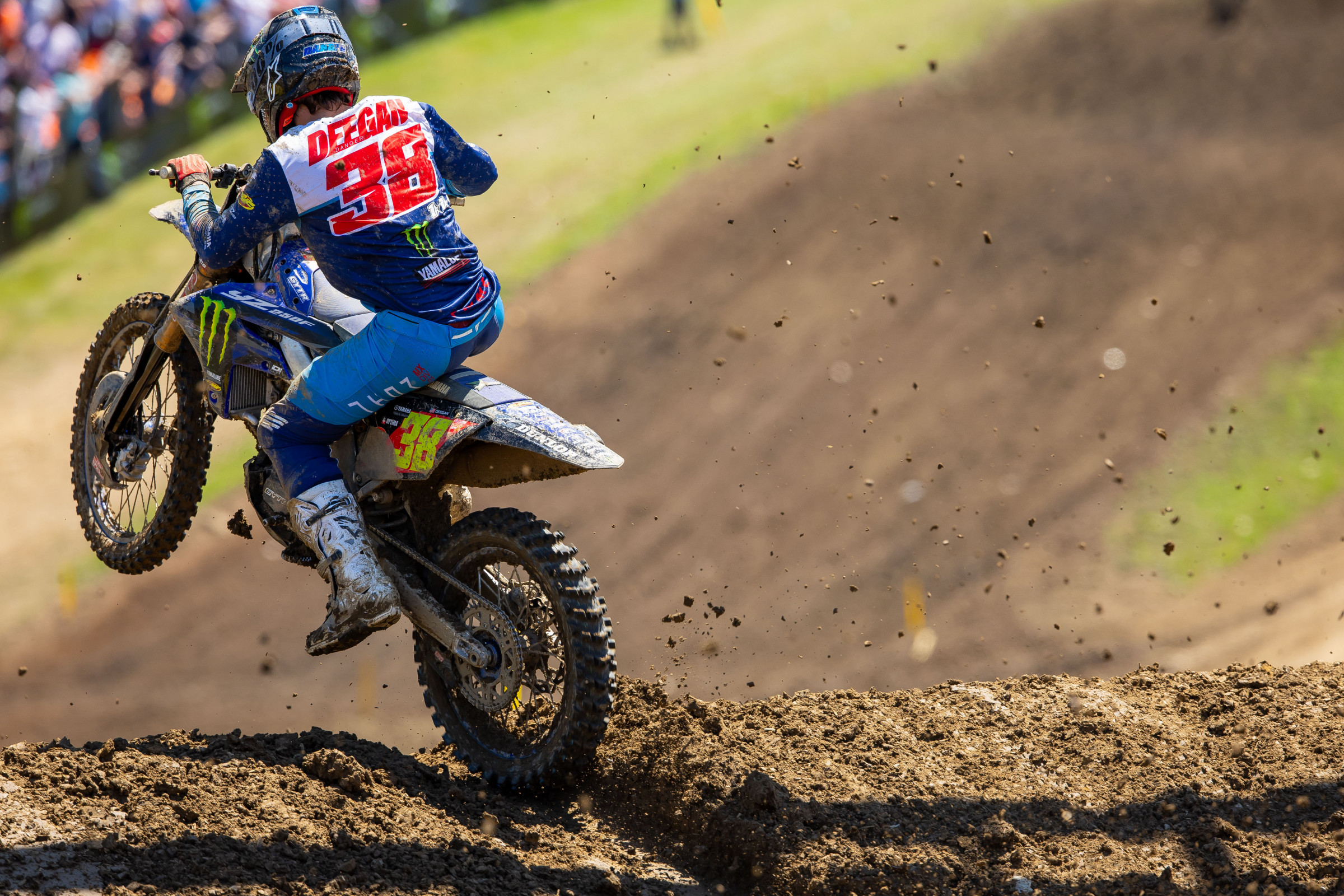 Haiden Deegan is able to ride the edge that most people aren't able to. 