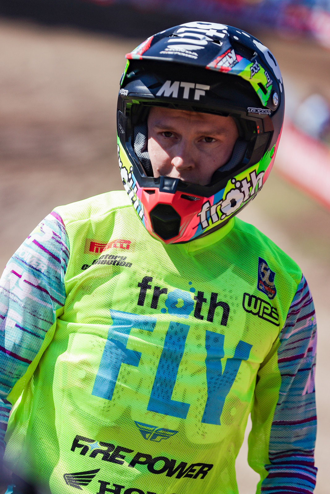 The 2022 Southwick National was Anstie's second Pro Motocross race that summer, as he had recently joined the Firepower Honda team. 