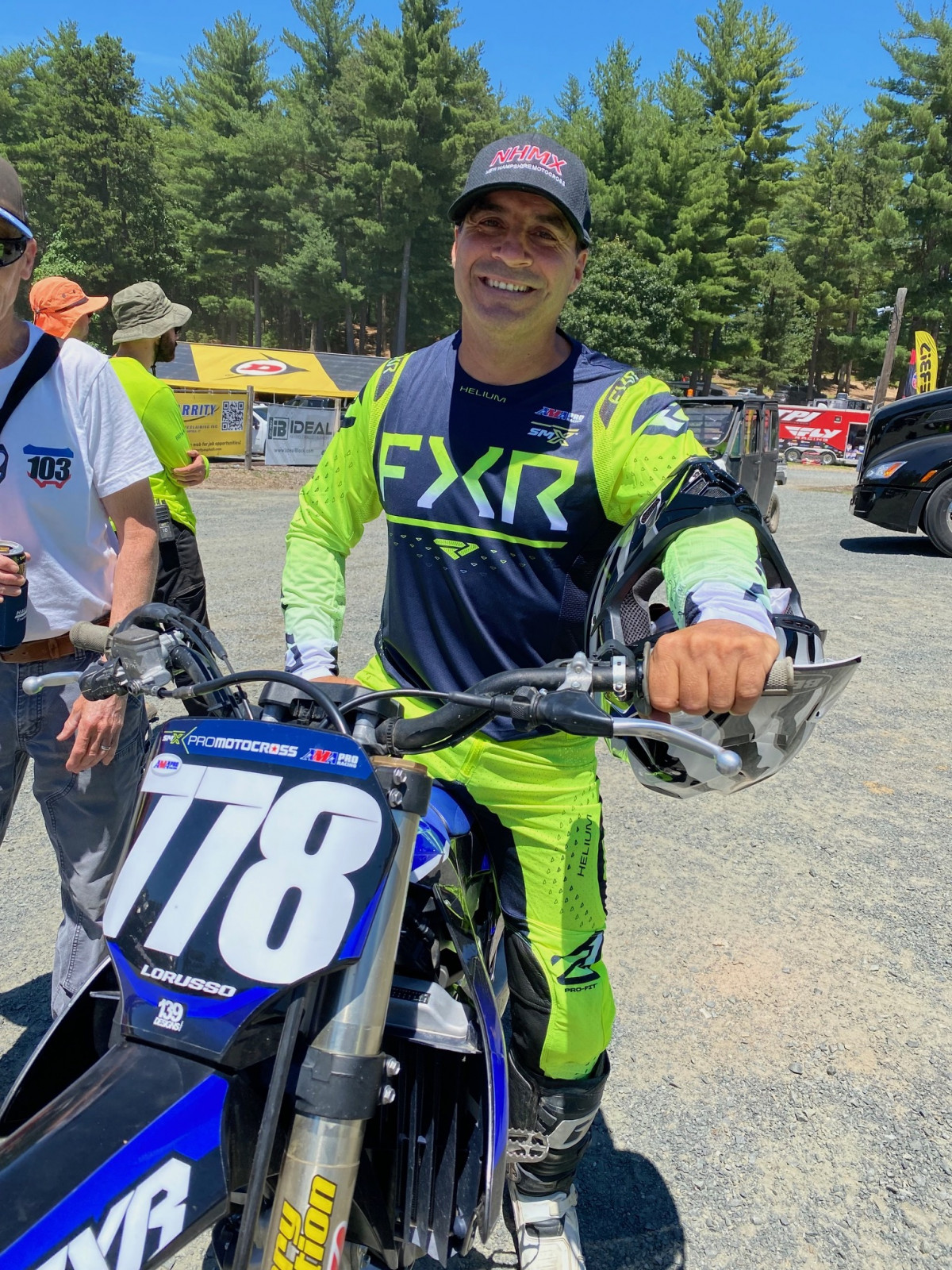 The 52-year-old Tony Lorusso at press day today.