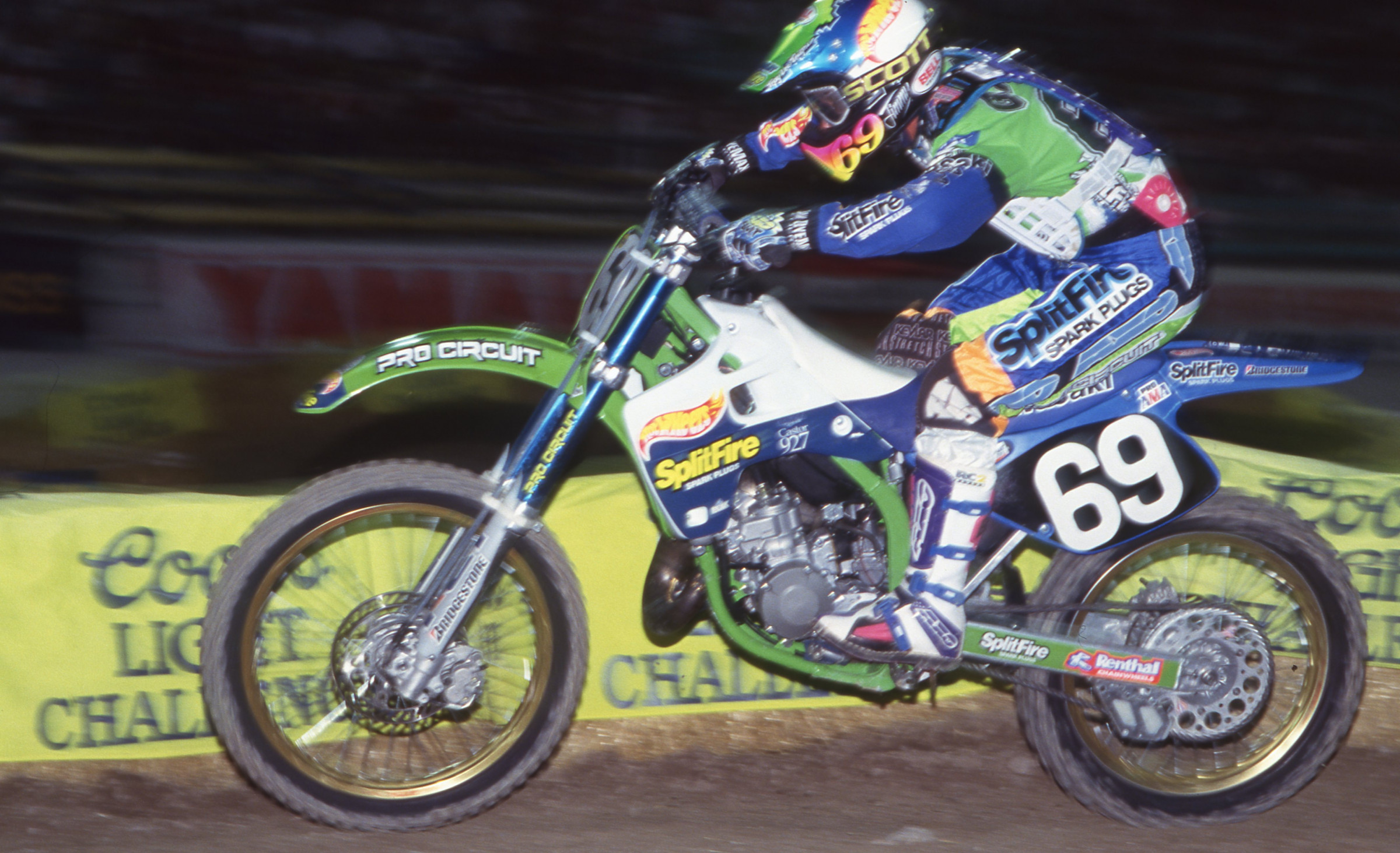 Jimmy Gaddis kicking off Pro Circuit's run with Kawasaki.