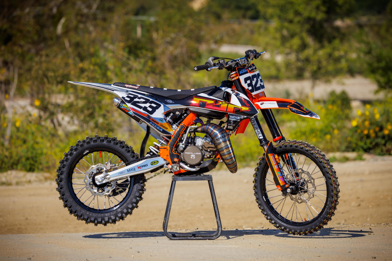 2024 KTM 112cc Supermini Garage Build Project Bike - Racer X