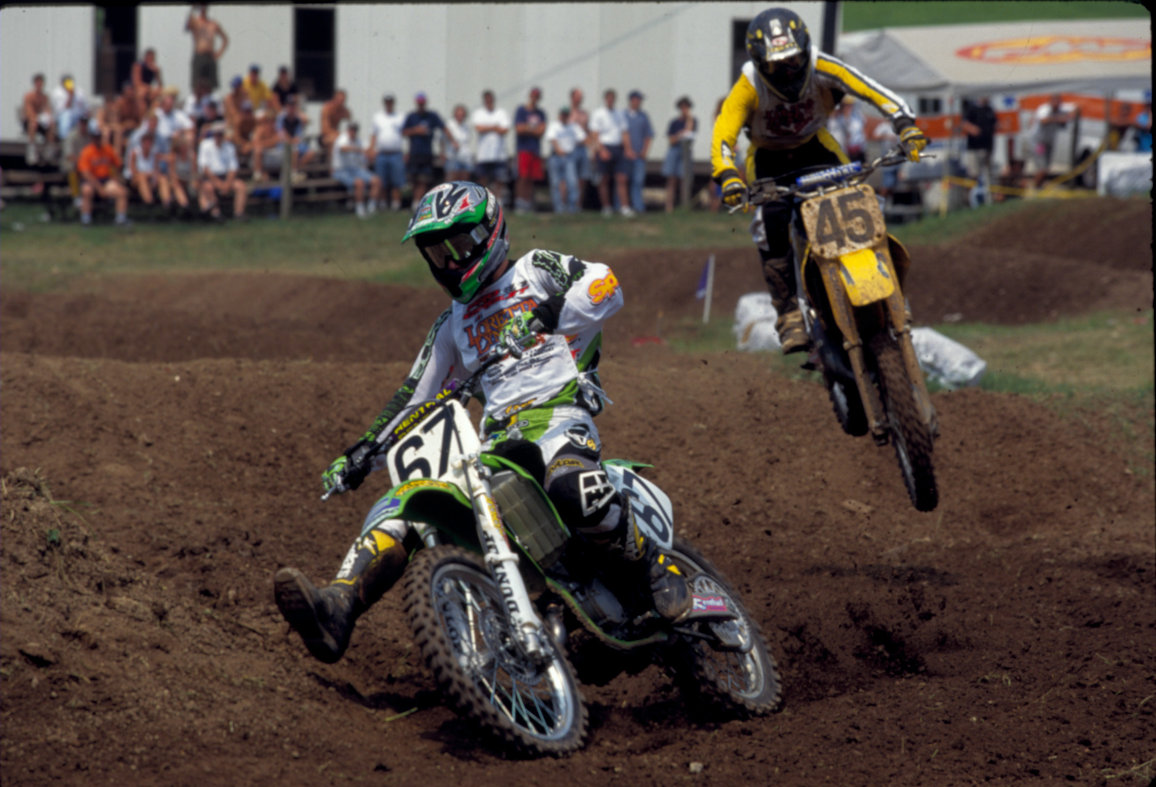 Michigan's Nick Wey and Pennsylvania's Branden Jesseman.