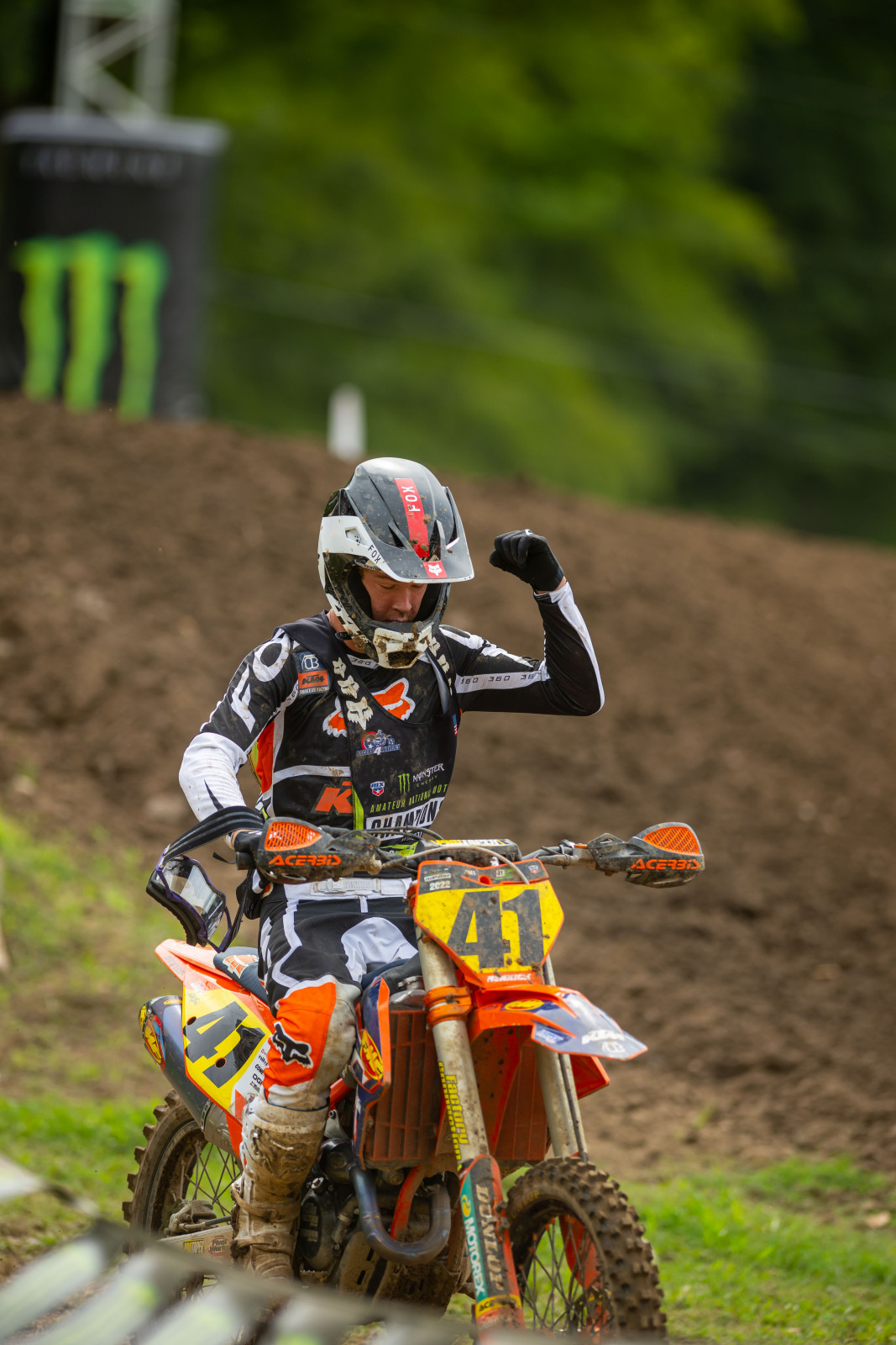 North Carolina's Daxton Bennick at Loretta Lynn's Ranch in 2022.
