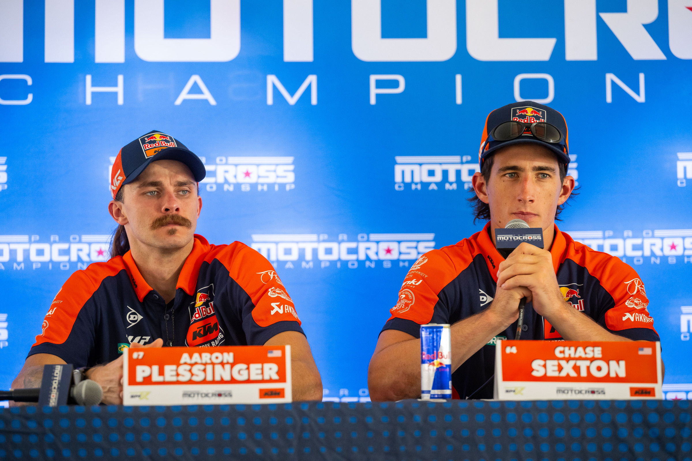 Aaron Plessinger and Chase Sexton