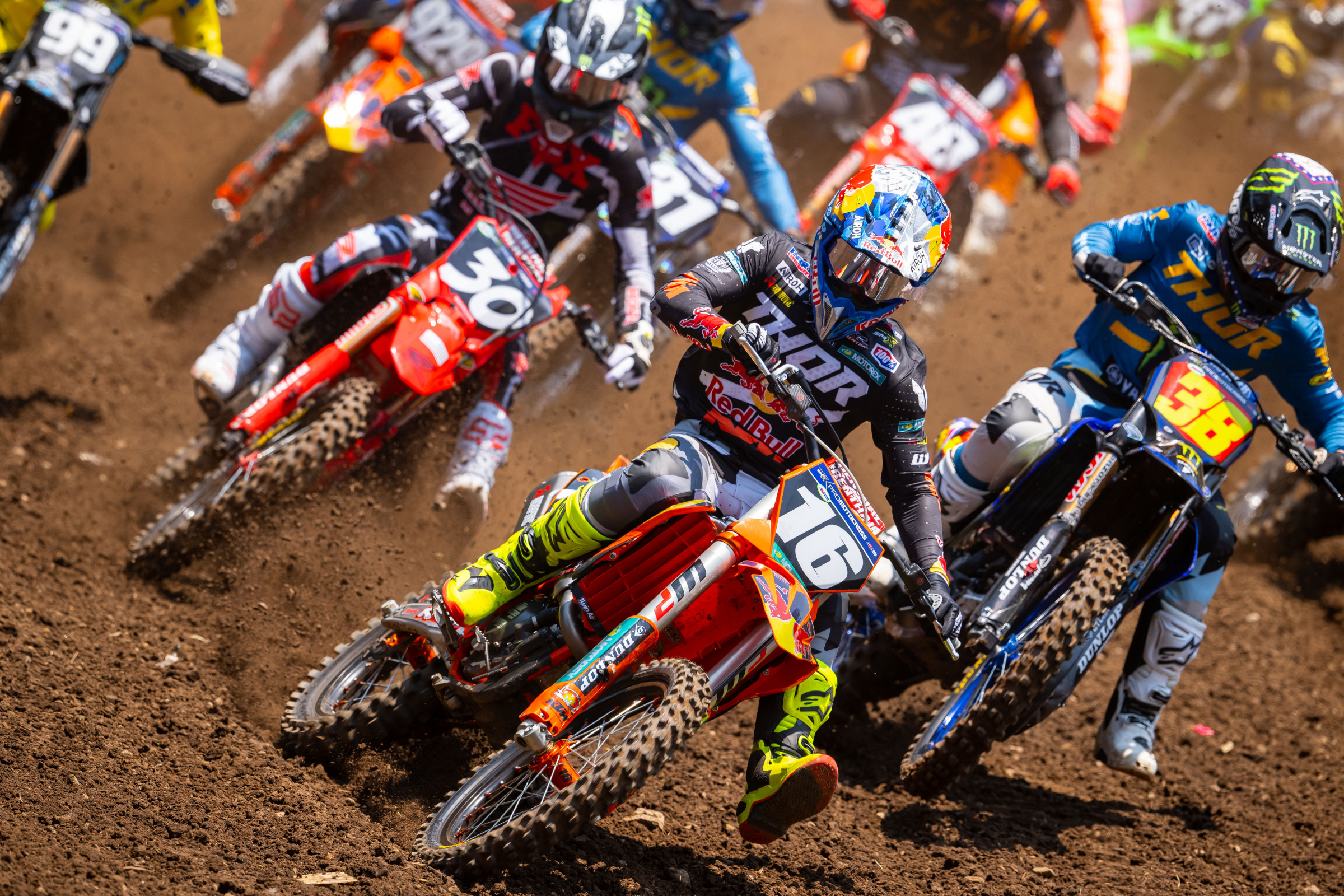 Tom Vialle had great starts both motos.