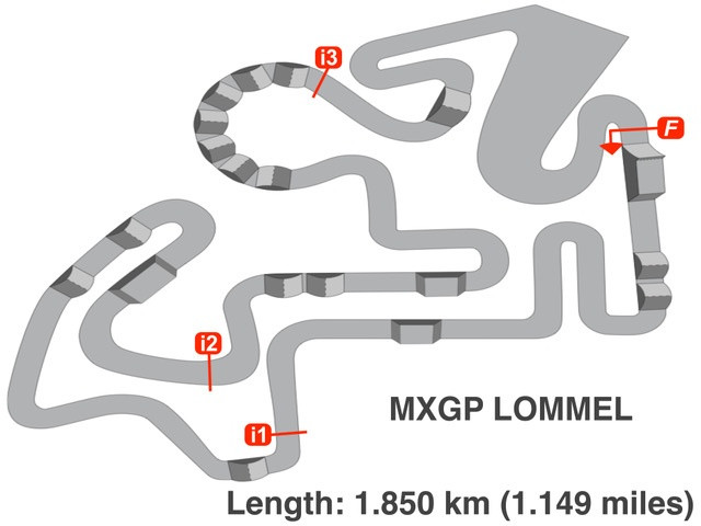 Lommel track layout.