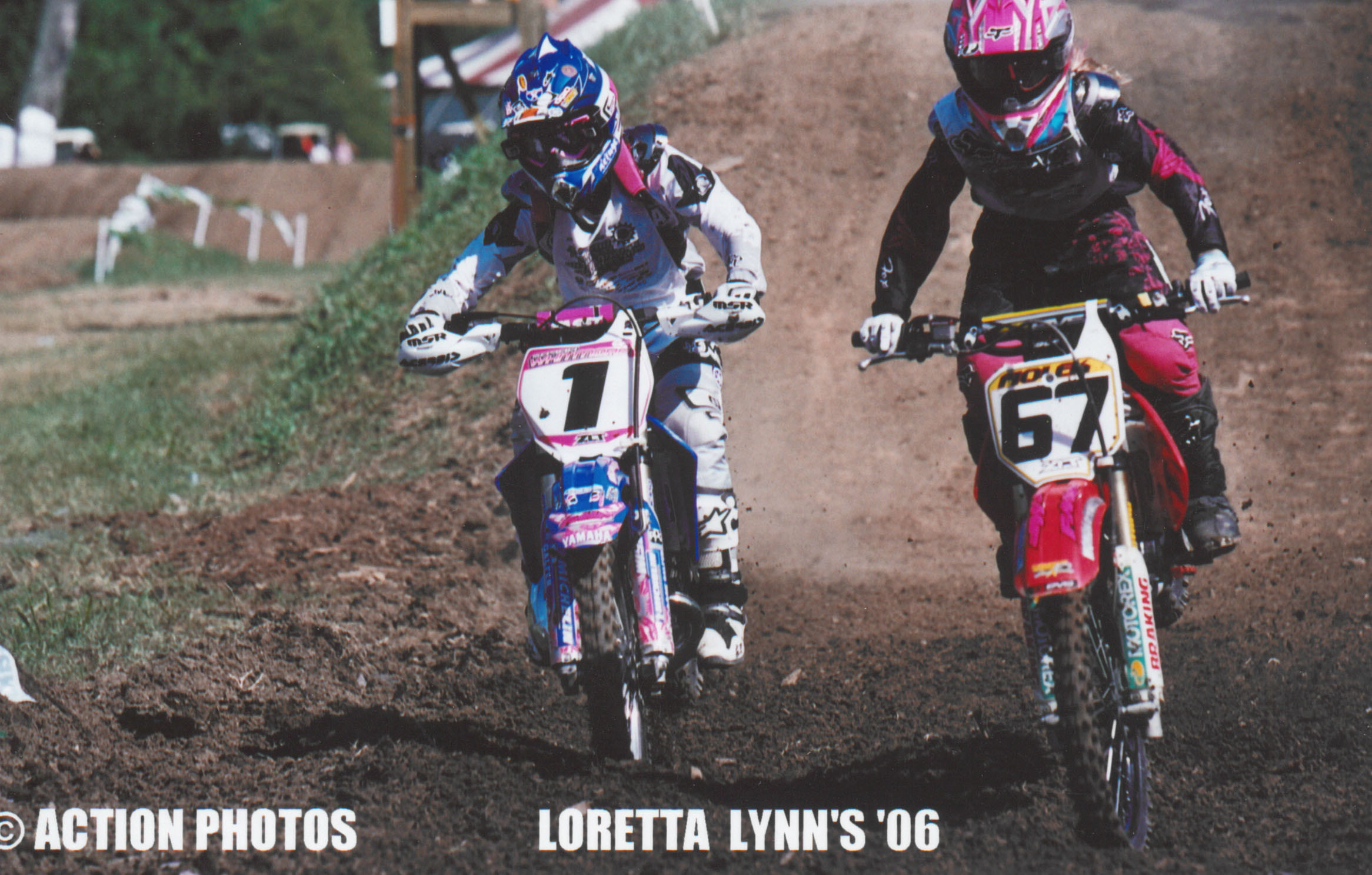 Sarah Whitmore and Ashley Fiolek...