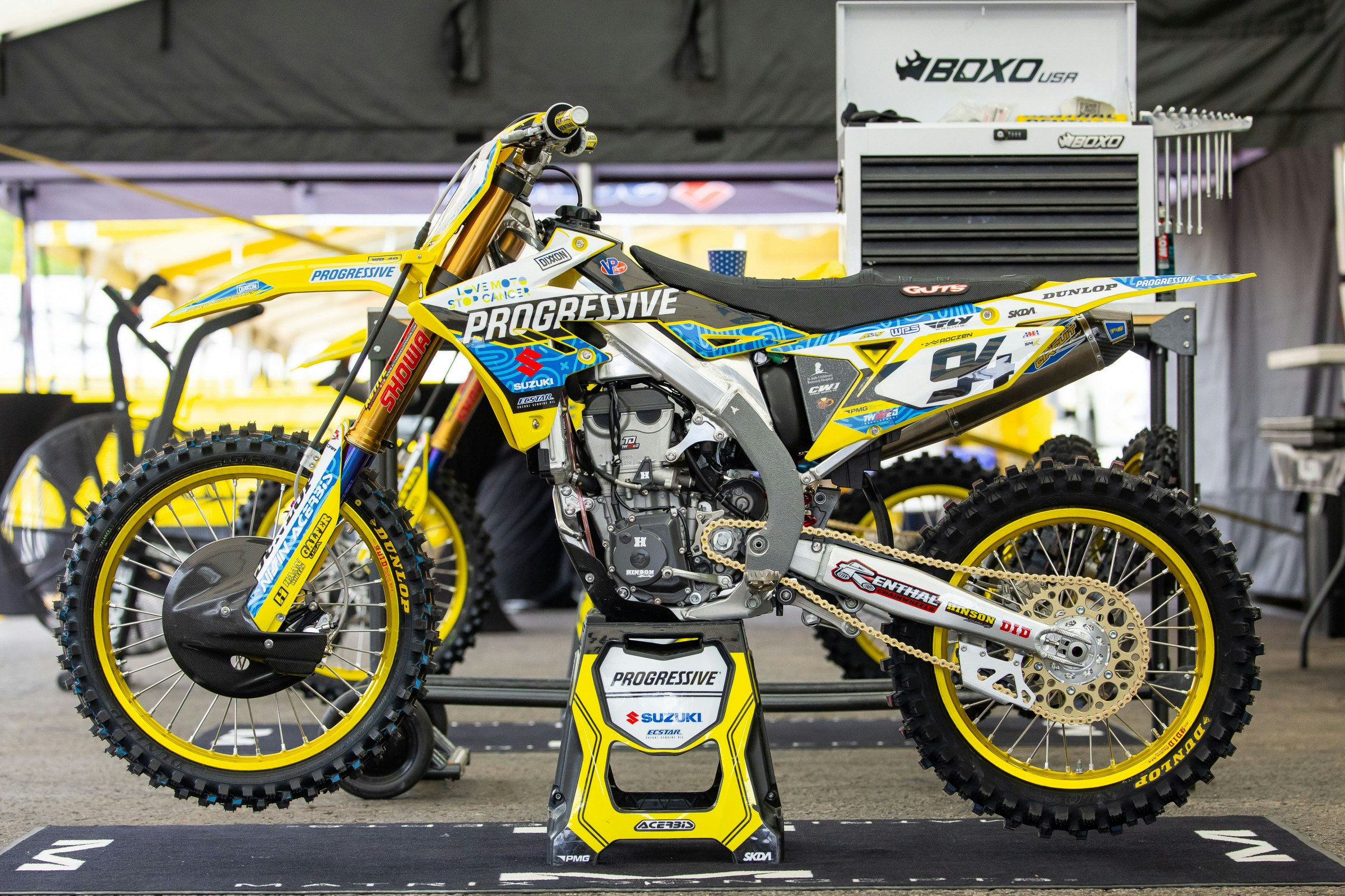 Ken Roczen Racing Unadilla National on RM-Z450, Ironman National on RM-Z250