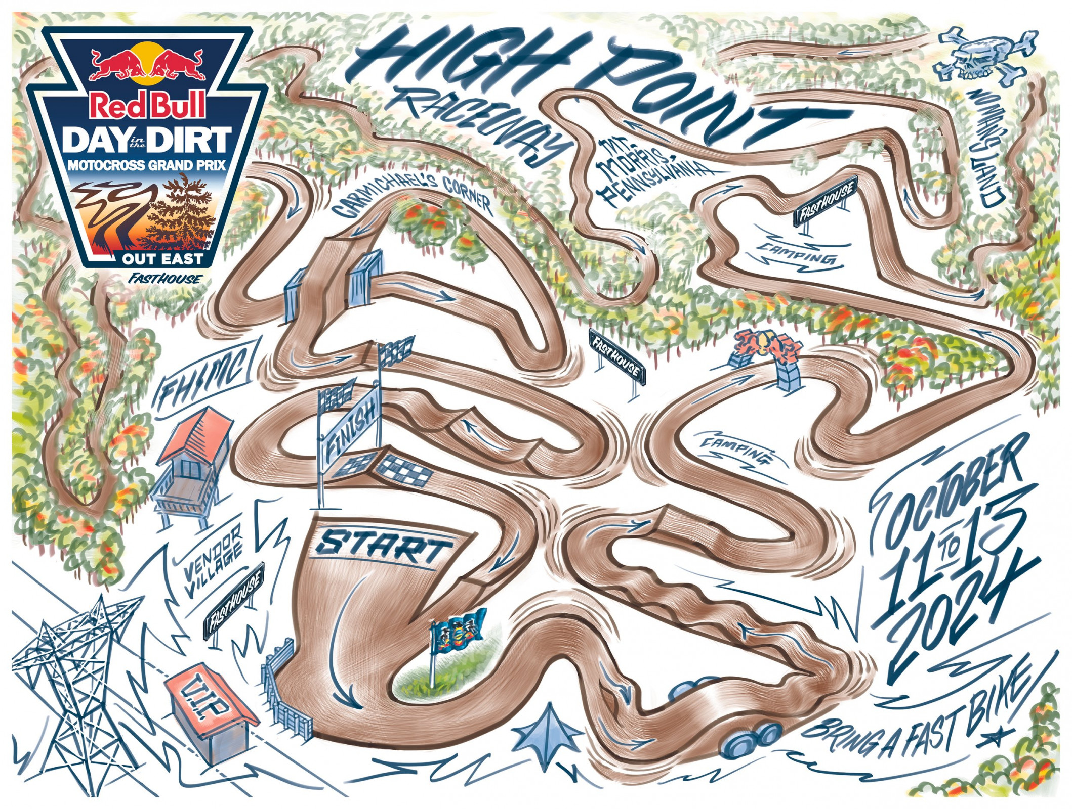 Red Bull Day in the Dirt Out East