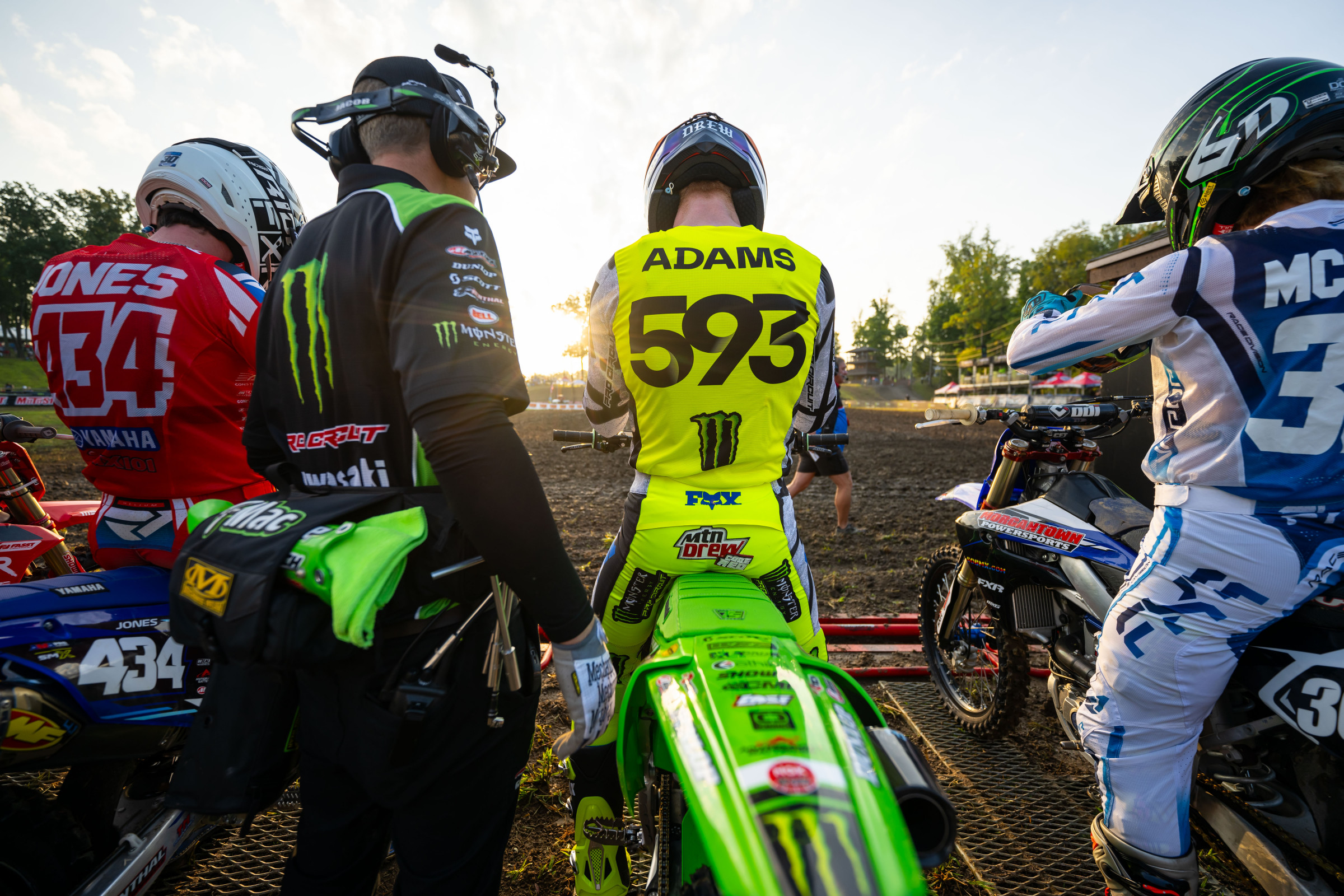 ROAD × CANVAS WNAME IRONCROSS TOP Label Series 6 - Acid Motocross Gear | Canvas MX