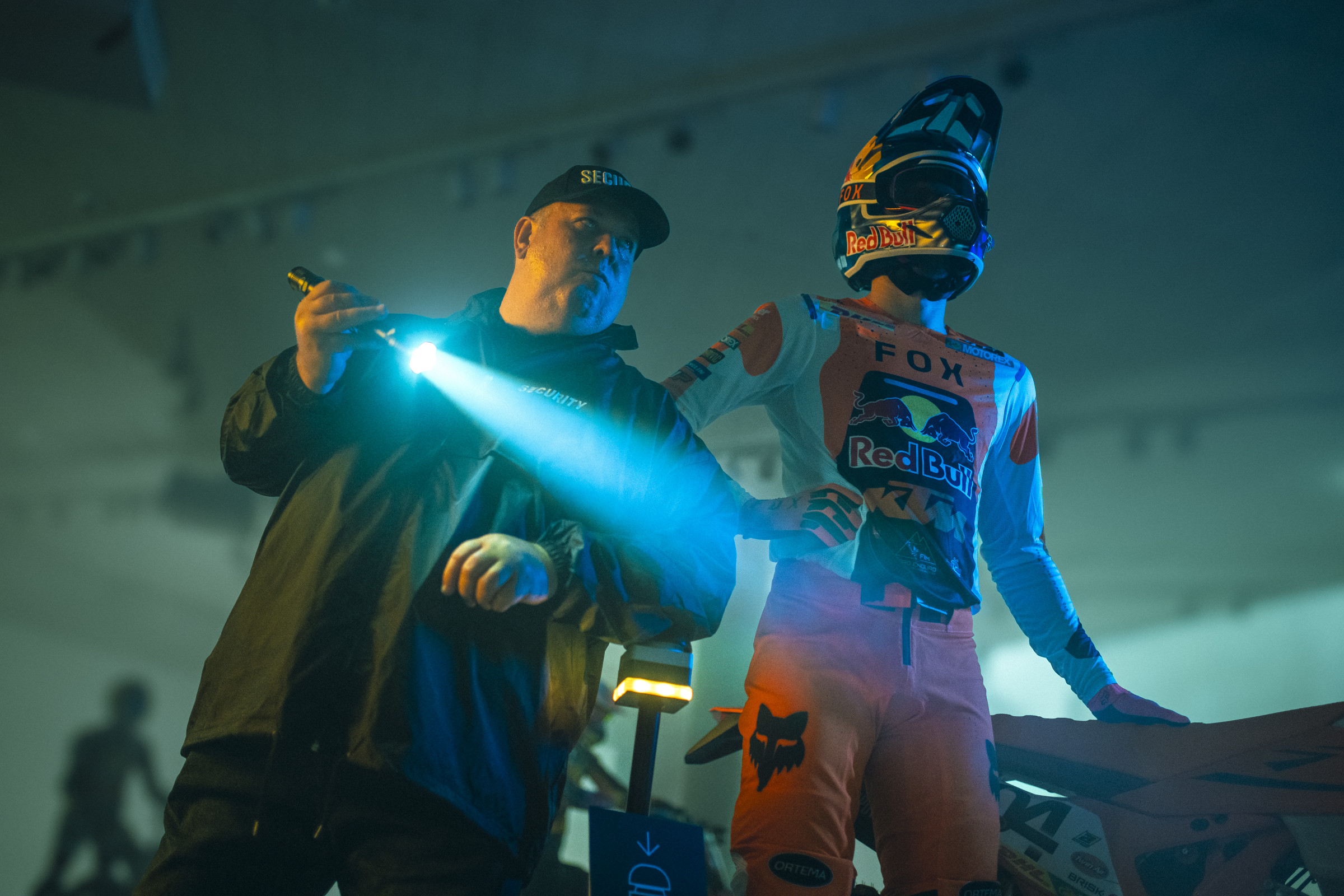 Watch: Night at the KTM Museum with Manuel Lettenbichler