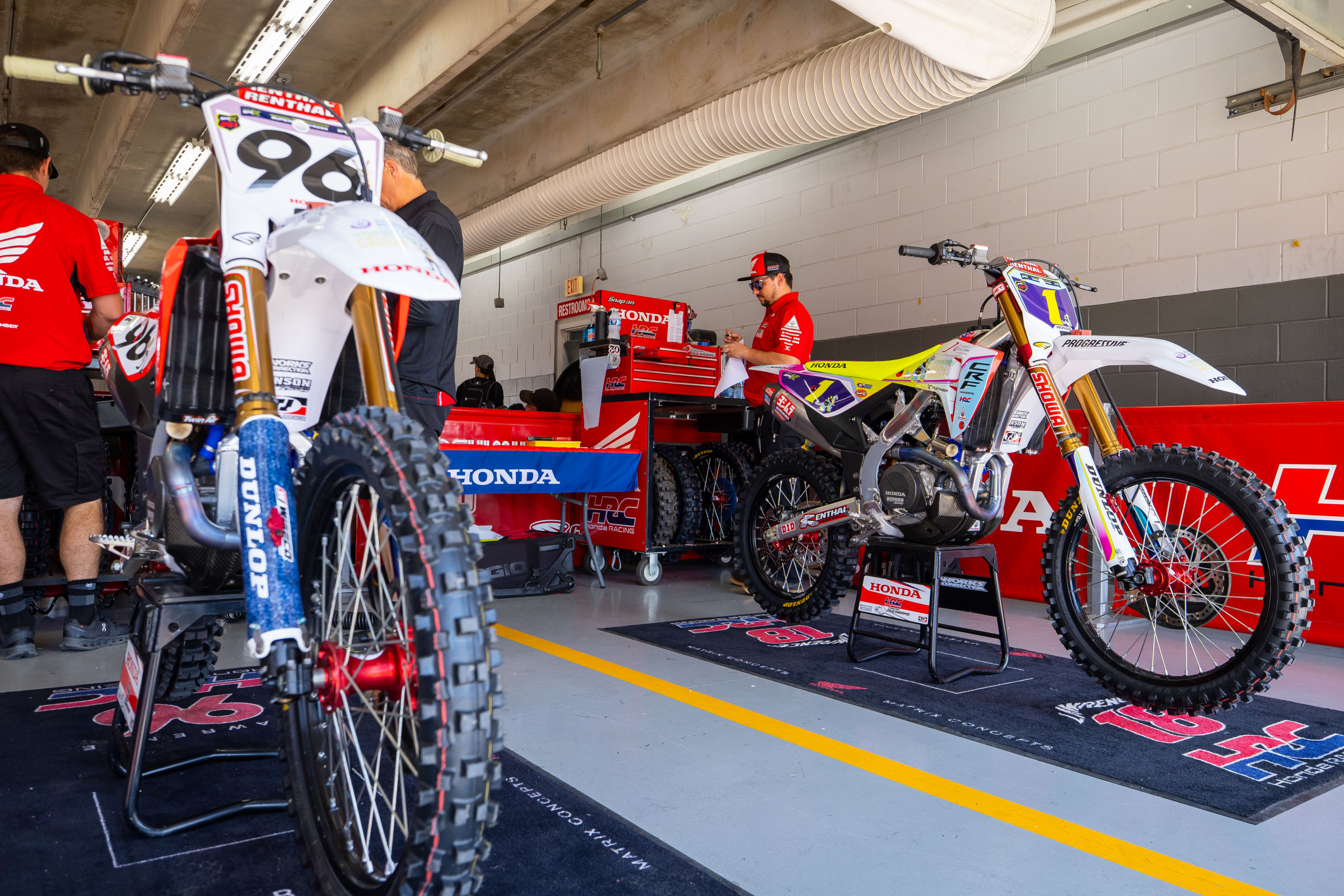 Race machines for the Lawrence brothers.