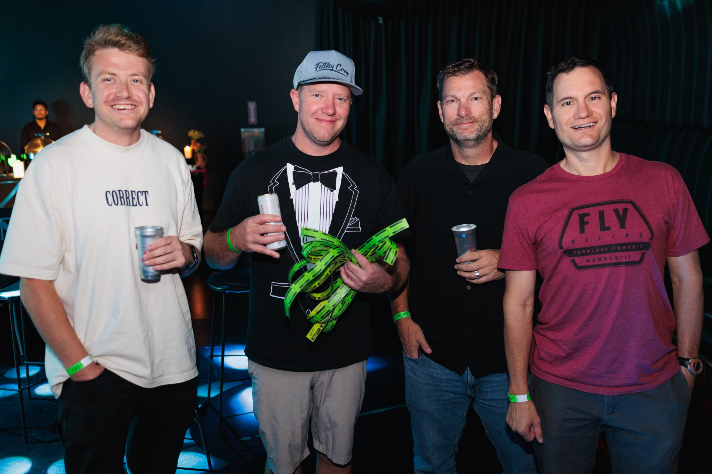 That's Moser with the drink tickets that were lost, stolen, misplaced or misused.