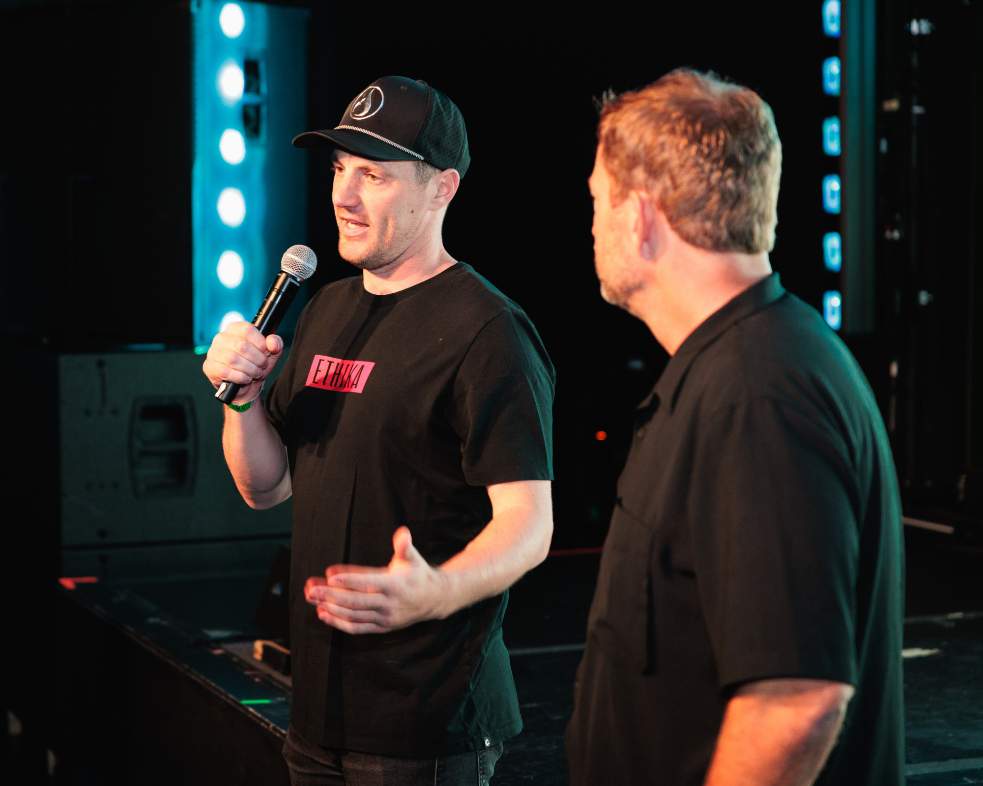 Phil gave multiple speeches throughout the weekend. He's everybody's boy!