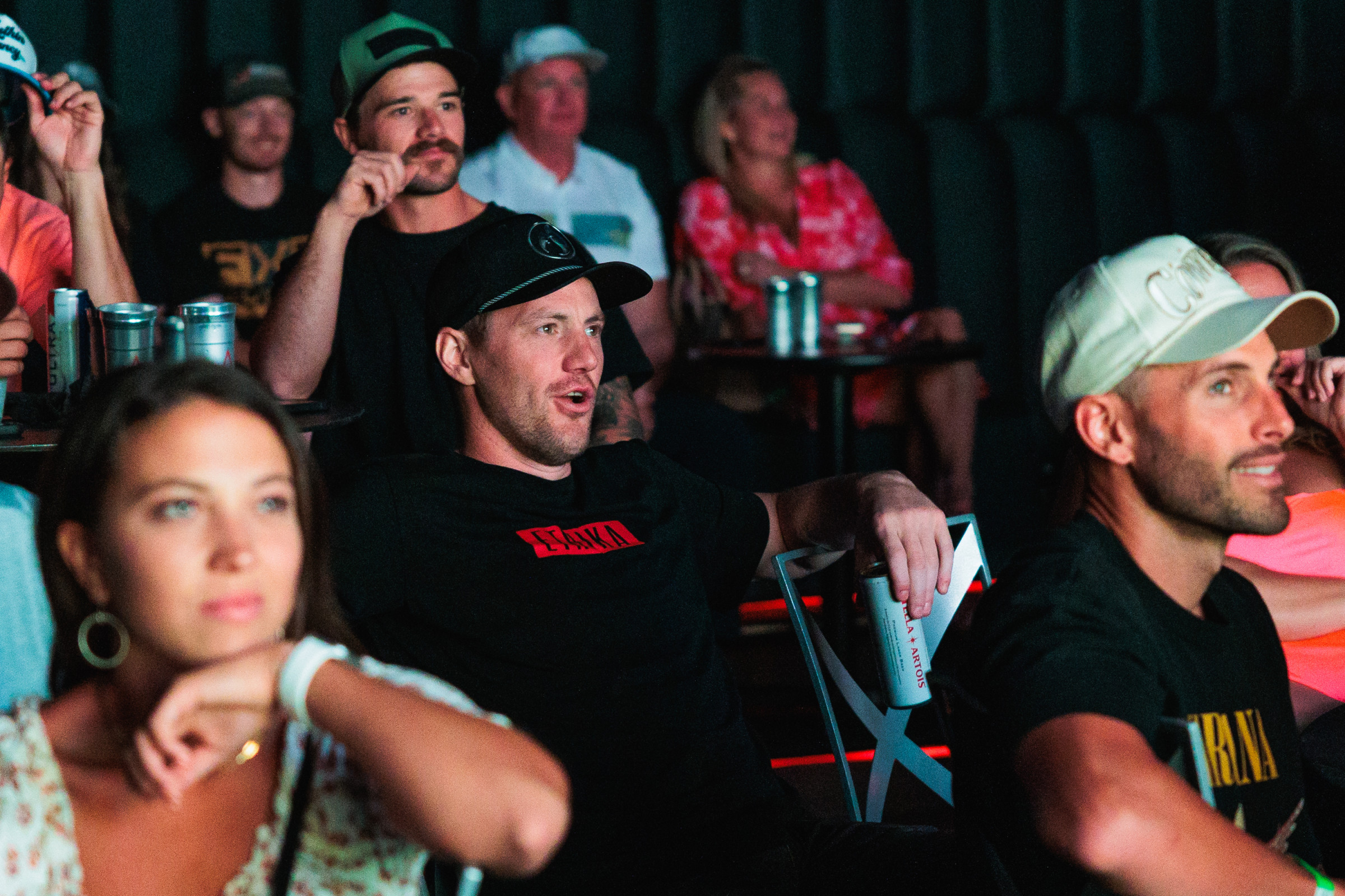 Phil watching a video of his worst crashes.